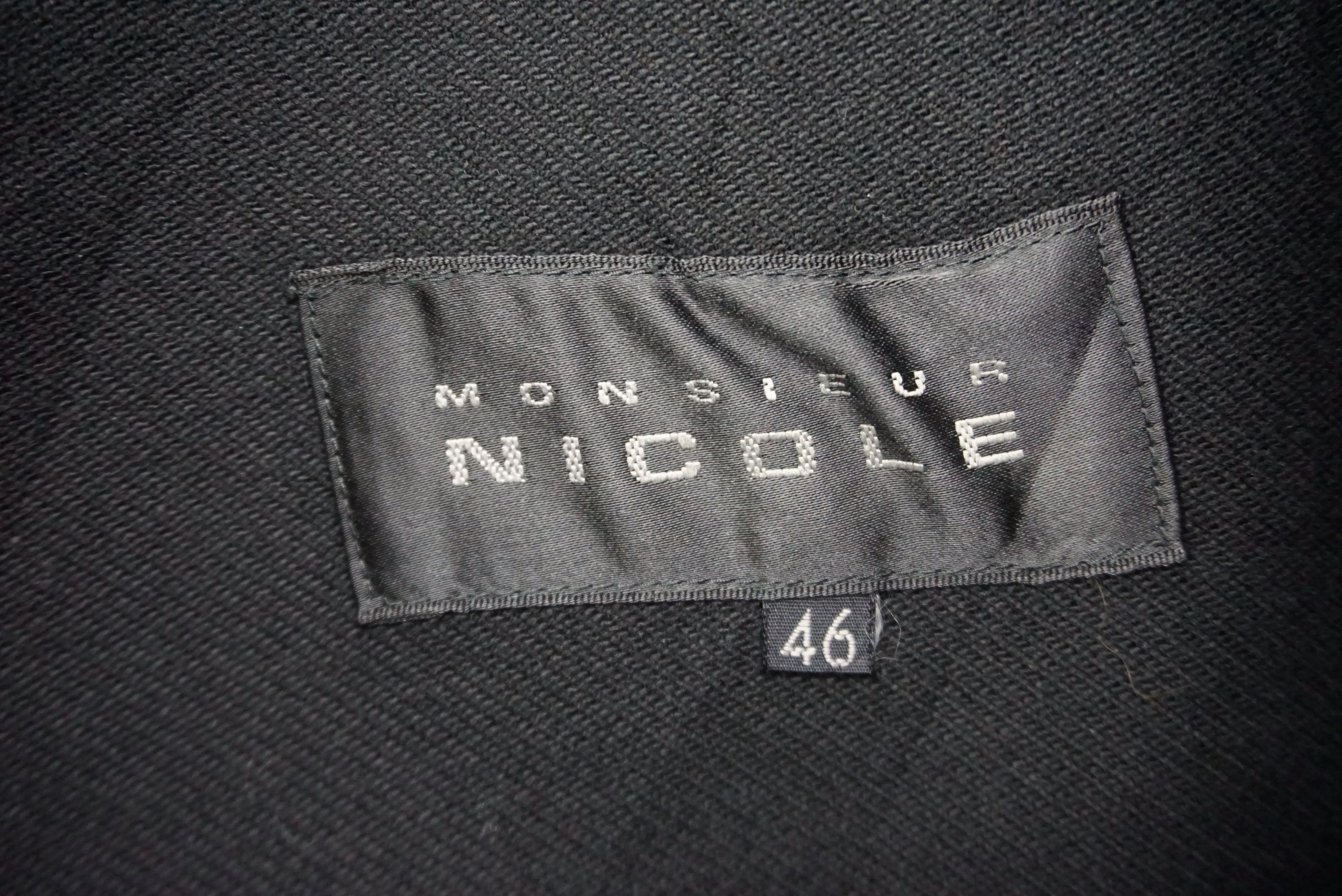 Japanese Brand Nicole Pants Size W34xL34.5 Monsieur Low-Rise Straight-Leg Size US 30 / EU 46 - 11 Thumbnail