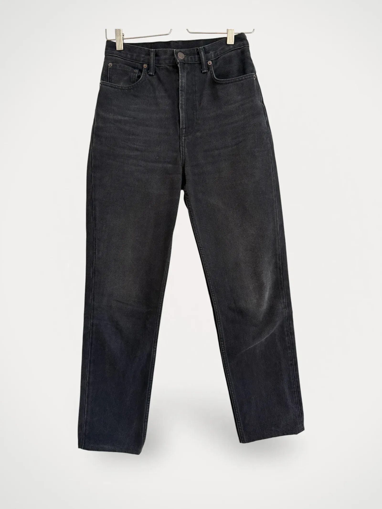 Acne Studios Acne Studios Acne Studios 1995 Washed out black Rigid Jeans Size 27" / US 4 / IT 40 - 1 Thumbnail