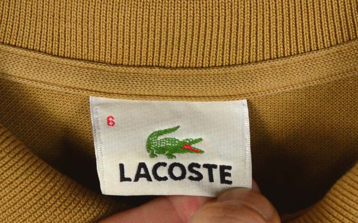 Lacoste Lacoste Vintage Polo Short Sleeve Size US XL / EU 56 / 4 - 3 Thumbnail