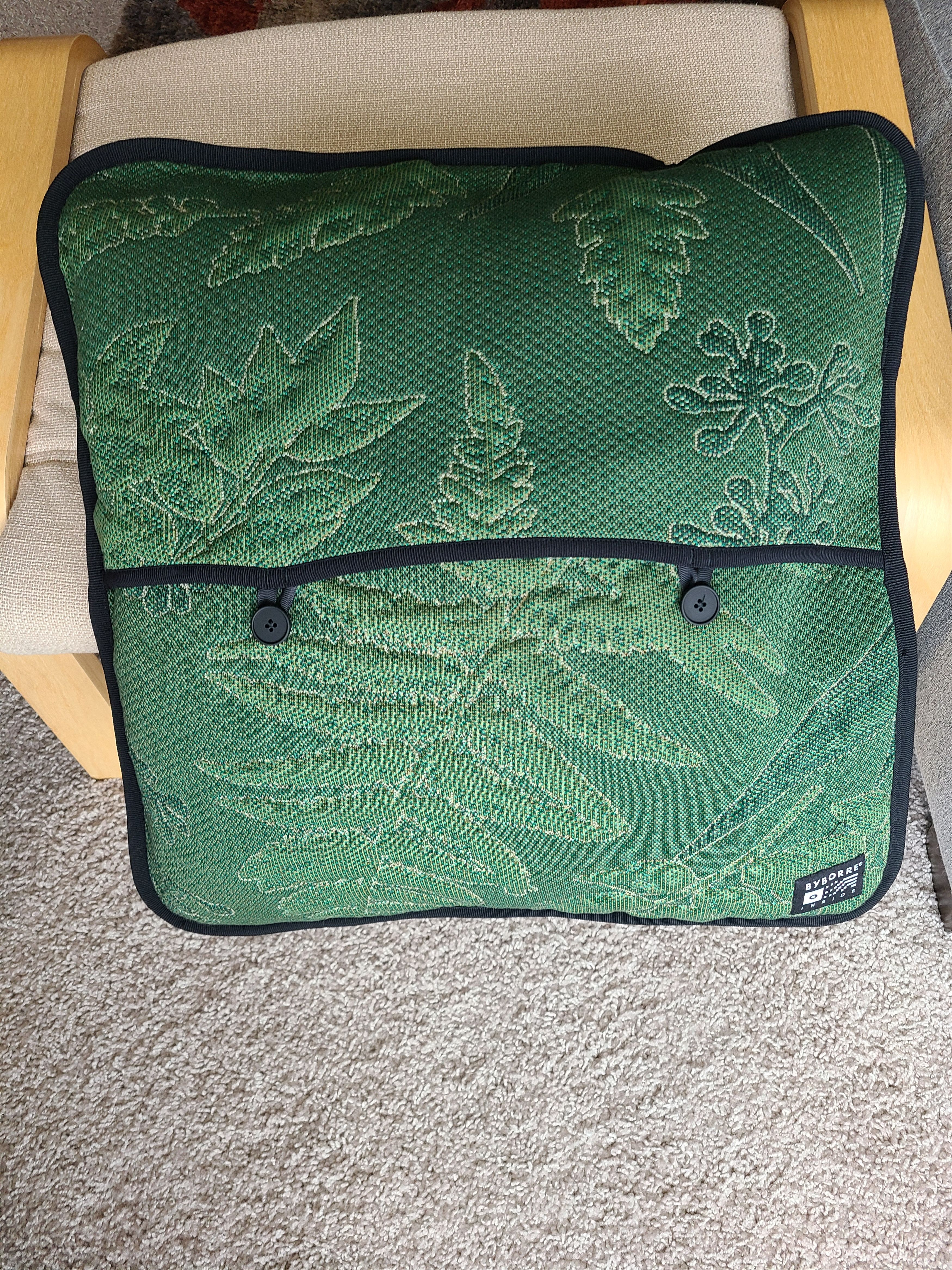 Byborre Byborre Green Trees Pillow Case Size ONE SIZE - 7 Thumbnail