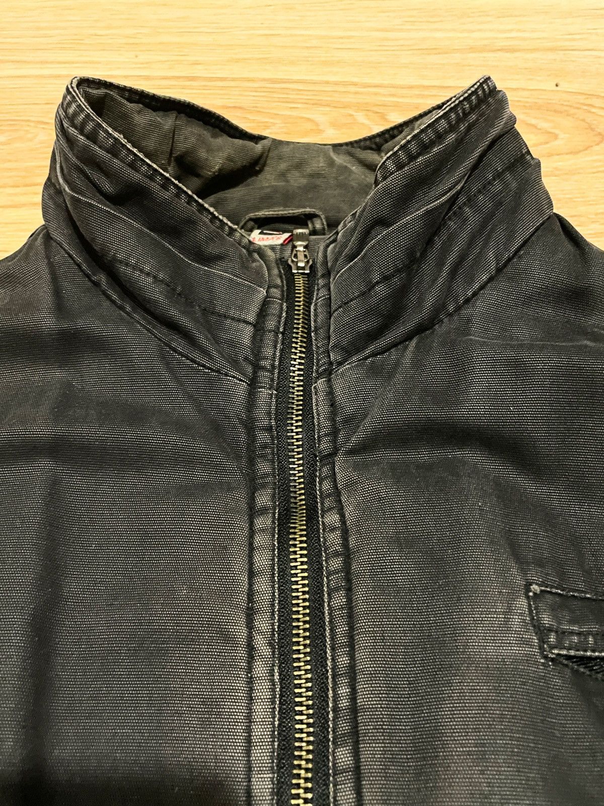 Vintage Vintage LIMA’S Workwear Jacket Faded Black Heavy Canvas Size US L / EU 52-54 / 3 - 10 Thumbnail