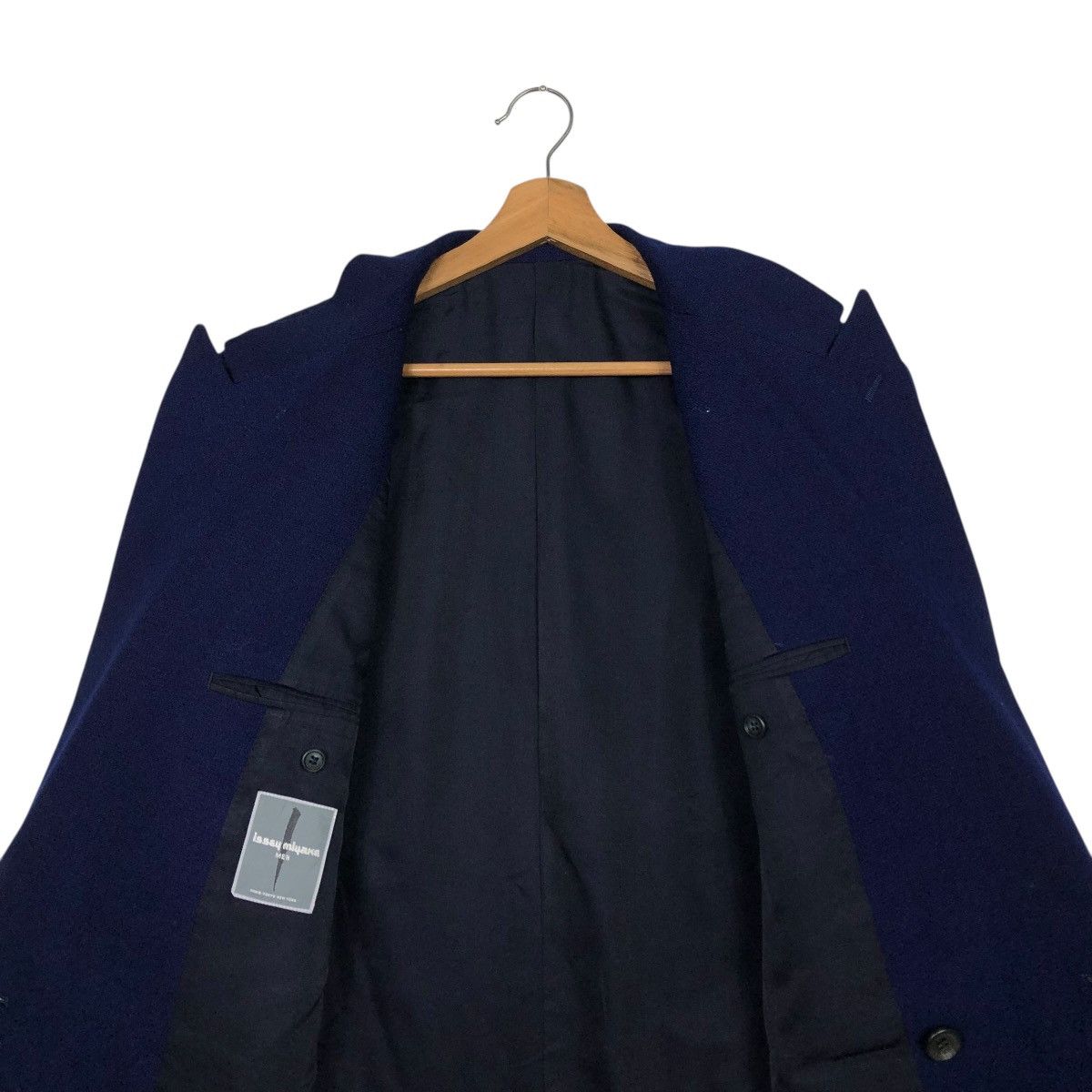 Issey Miyake 🔥VINTAGE ISSEY MIYAKE MEN DOUBLE BREAST COATS JACKETS Size US M / EU 48-50 / 2 - 16 Thumbnail