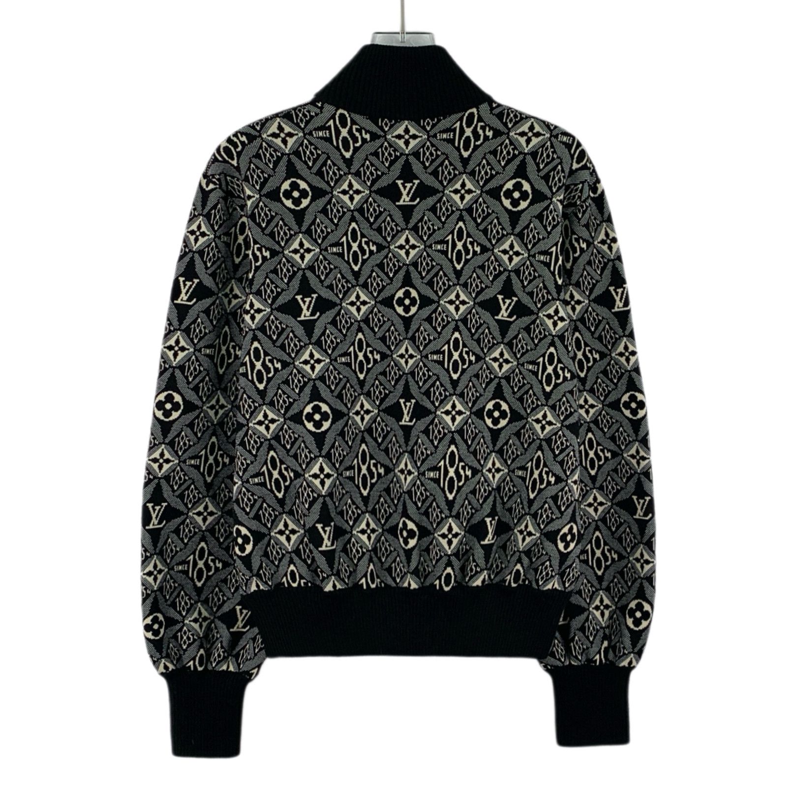 Louis Vuitton LV Monogram Wool Jacket Black (S) Size US S / EU 44-46 / 1 - 2 Thumbnail