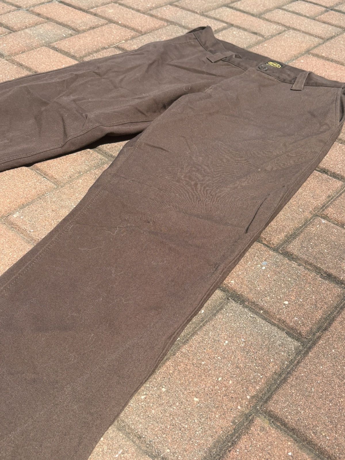 RVCA RVCA Brown Chino Pants – Straight Fit Workwear Style Size US 28 / EU 44 - 2 Thumbnail