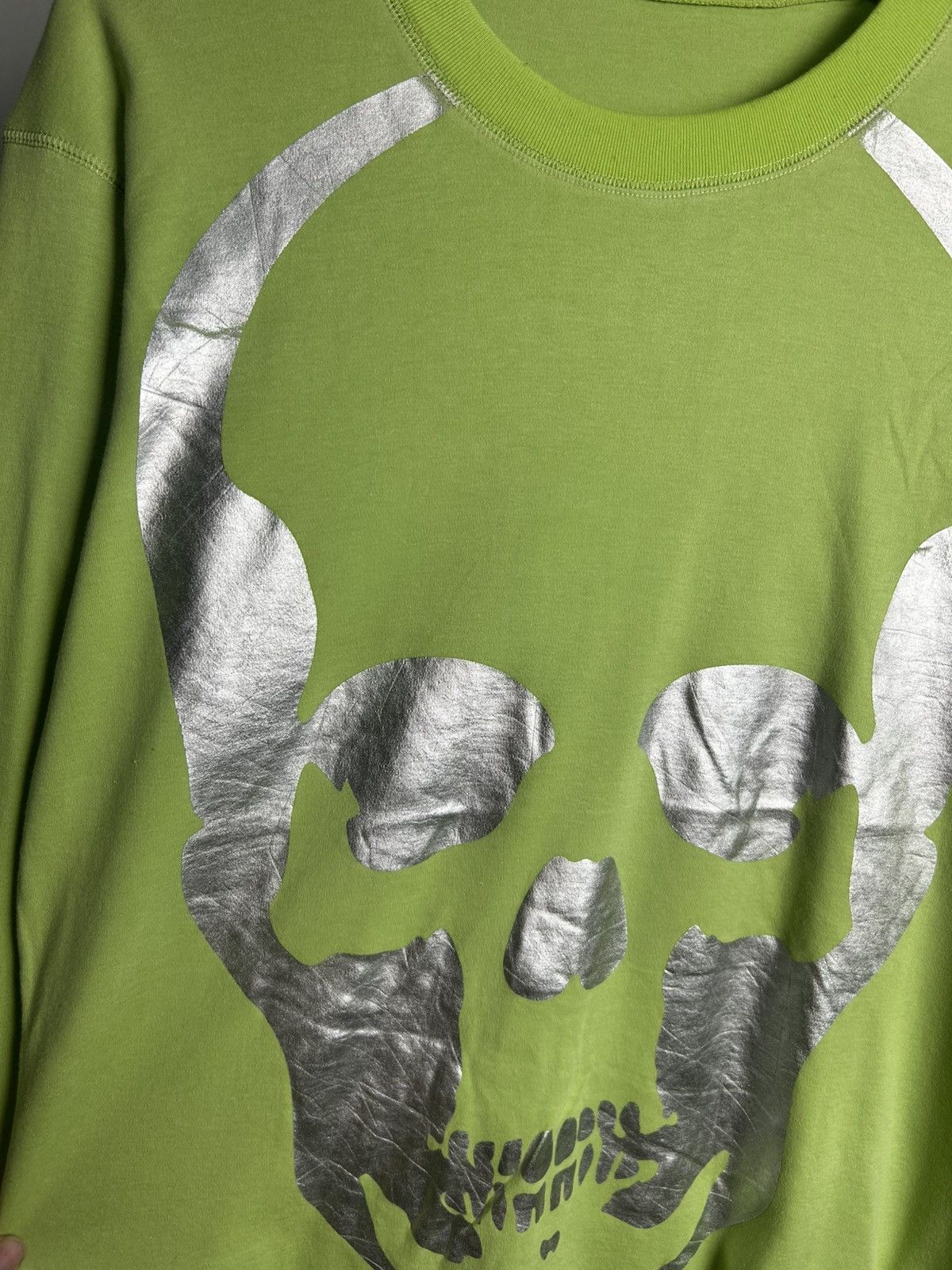 Lucien Pellat-Finet Rare Skull lucien Pellat finet Longsleeve 2000s Size US M / EU 48-50 / 2 - 4 Thumbnail