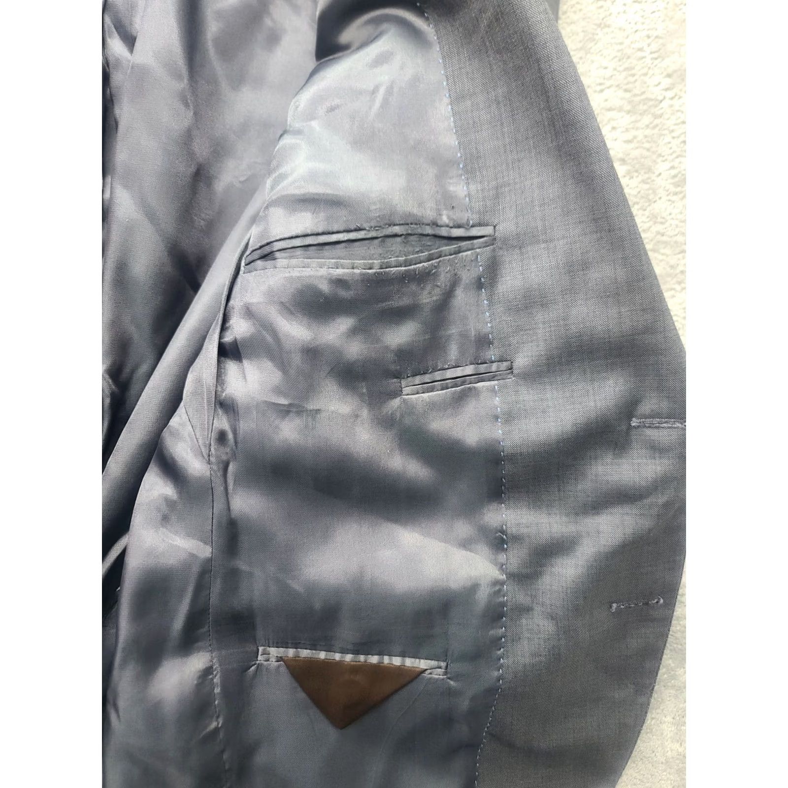 Peter Millar Peter Millar Sport Coat Mens 42S Wool Tweed 2 Button Notch Lapel Double-Vented Gray Regular Jacket Front Button: Two-Button? Size US XS / EU 42 / 0 - 5 Thumbnail