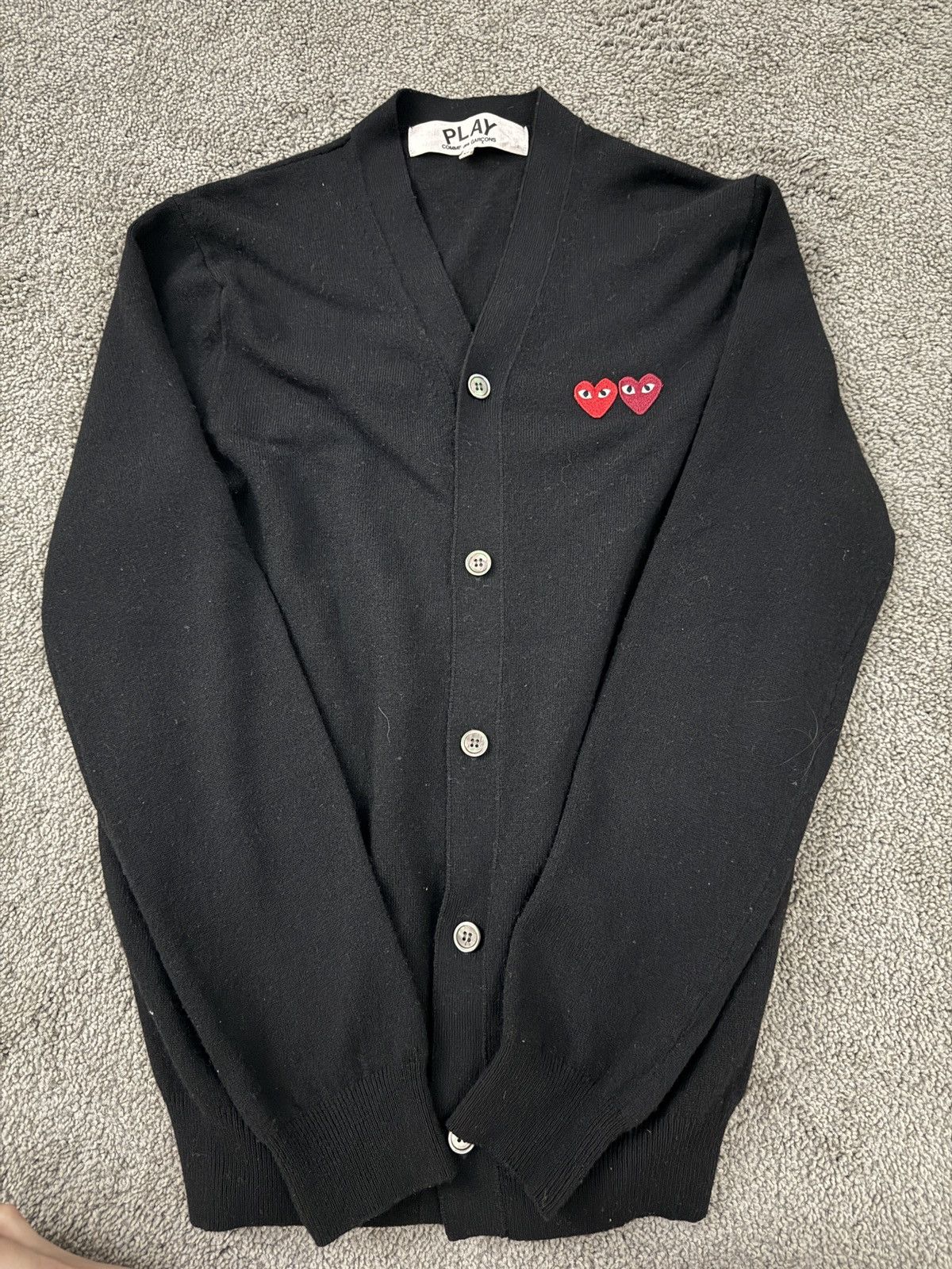 Comme Des Garcons Play Men's Cardigans | Grailed