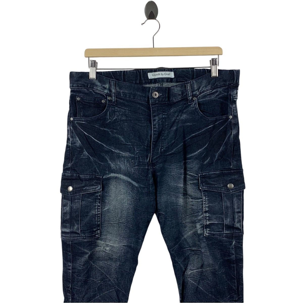 Designer × Japanese Brand GROWTH By GRAIL japanesebrand cargo pants Size US 35 - 2 Thumbnail