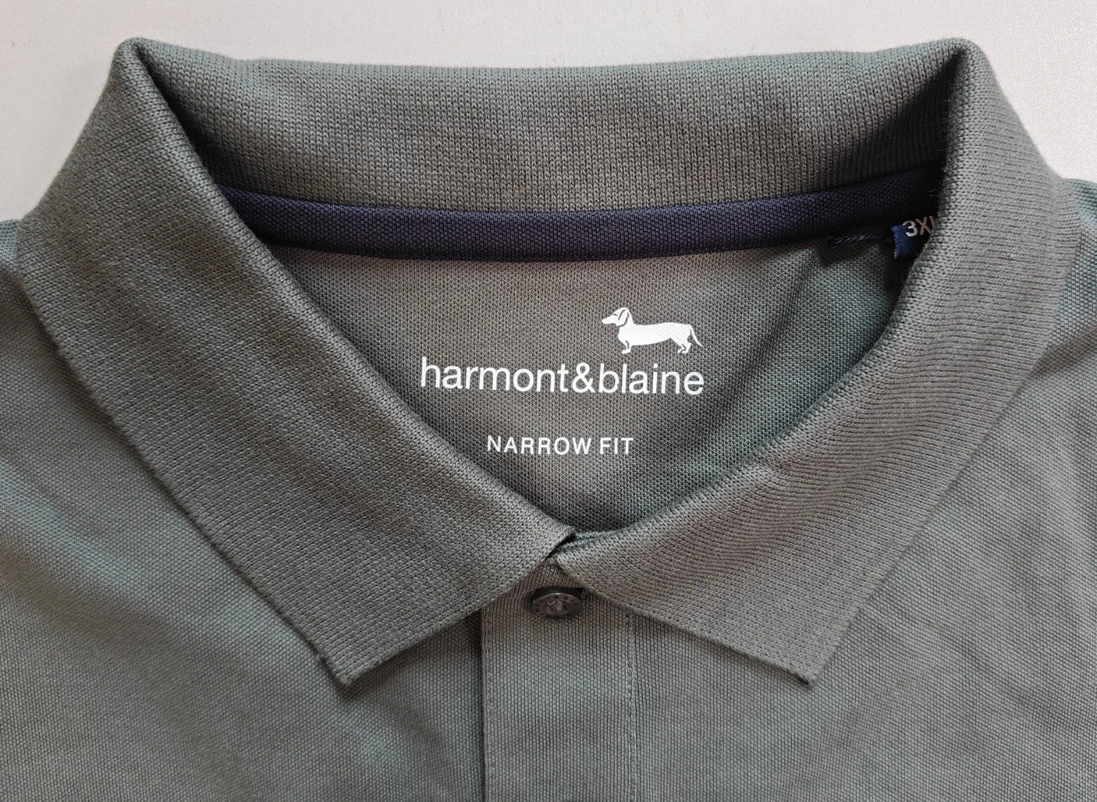 Harmont & Blaine Harmont & Blaine Longsleeves Polo Shirt ASM/2105 Size US XXL / EU 58 / 5 - 5 Thumbnail