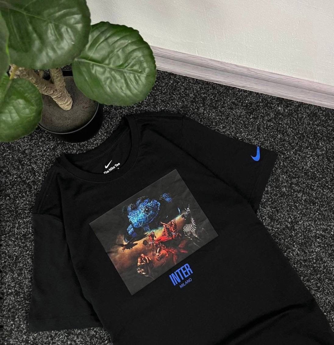 Nike Nike Inter Milan Blokecore T-shirt Style Drill Techwear Size US S / EU 44-46 / 1 - 1 Thumbnail