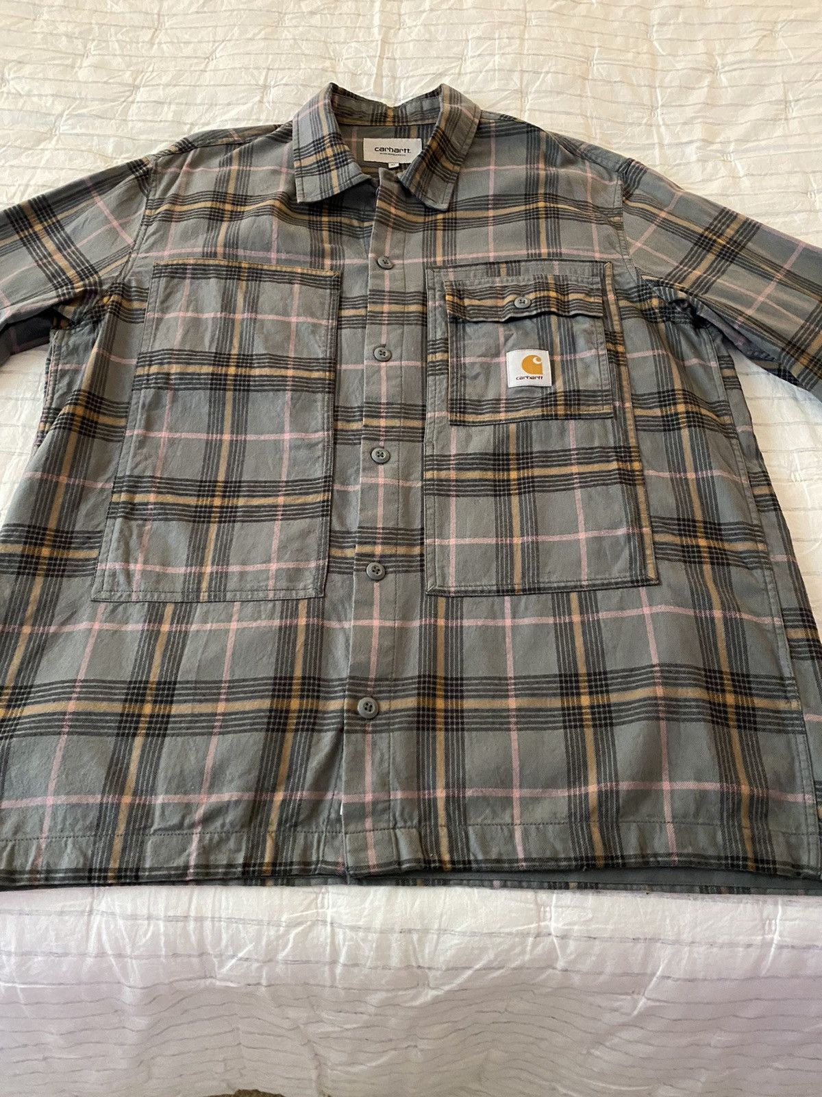 Carhartt Wip Carhartt WIP L/S Hadley Shirt XL Size US XL / EU 56 / 4 - 4 Thumbnail