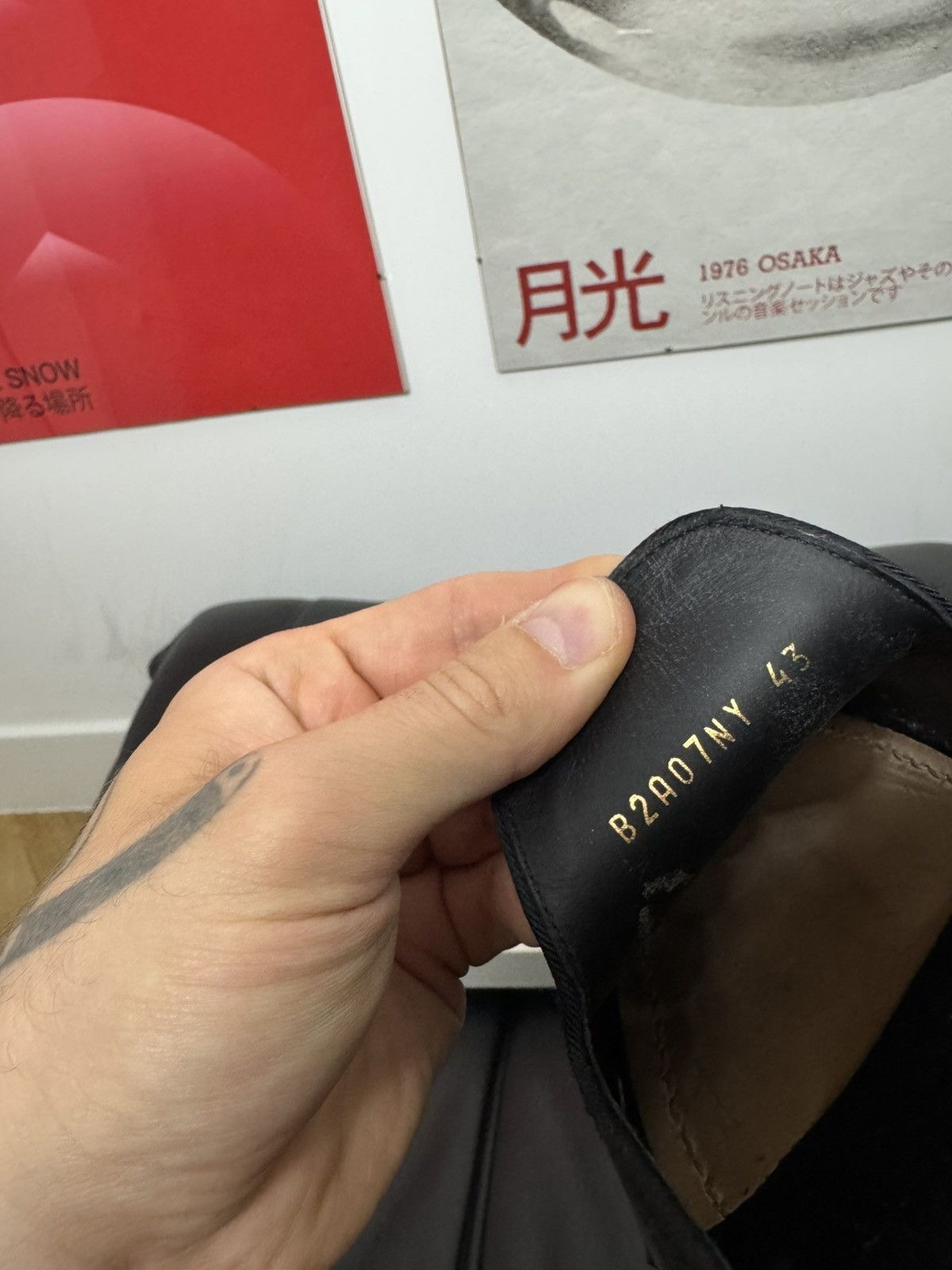 Valentino Valentino Rock Stud Leather Shinny Black Designer Loafers Size US 9.5 / EU 42-43 - 9 Thumbnail