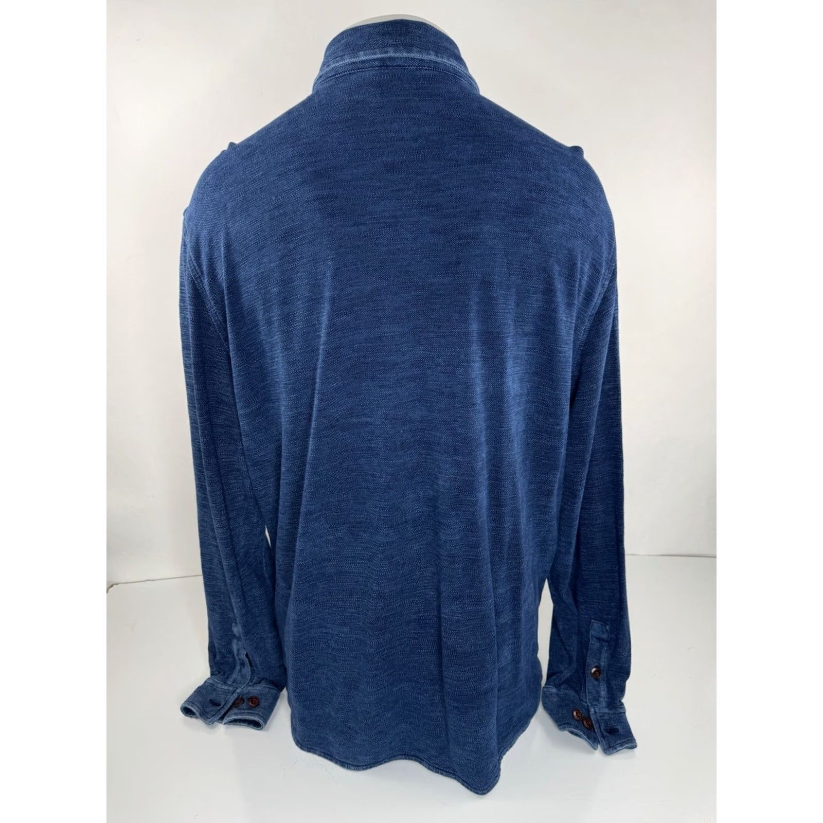 Peter Millar PETER MILLAR Shirt Jacket XL Lightweight 4 Pocket Mens Blue Size US XL / EU 56 / 4 - 3 Thumbnail