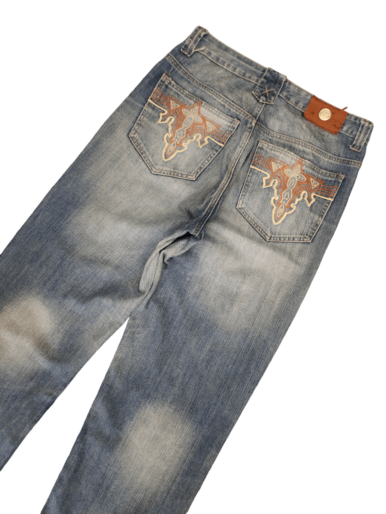 Affliction Loose Jean 90s Antik Denim Wide Leg Affliction True Religion Size US 32 / EU 48 - 2 Thumbnail