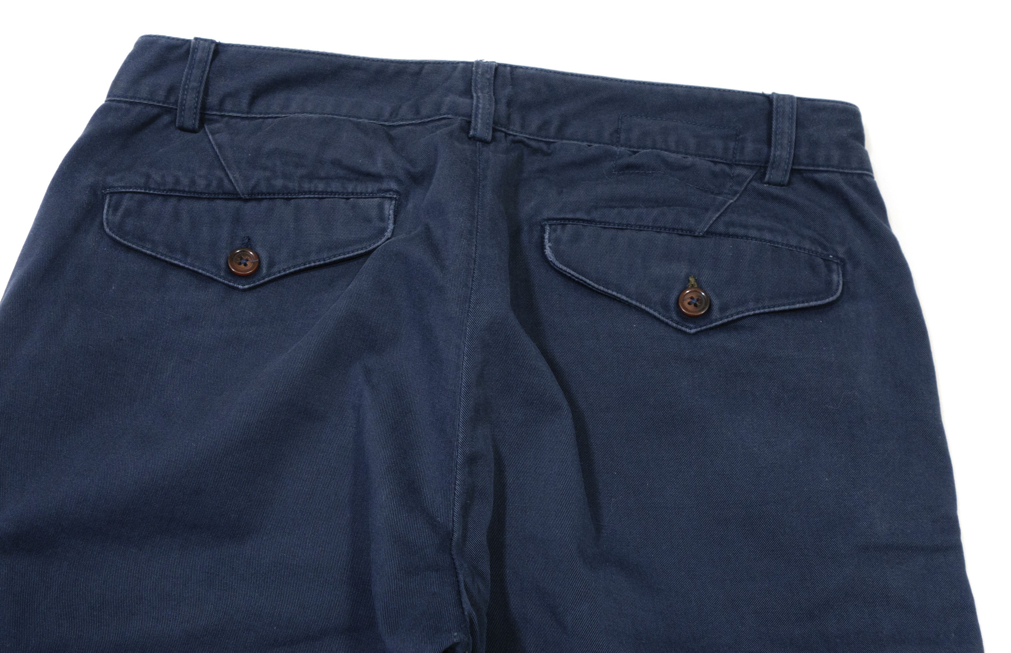 Universal Works Twill Navy Military Chino Pants Size US 30 / EU 46 - 4 Thumbnail