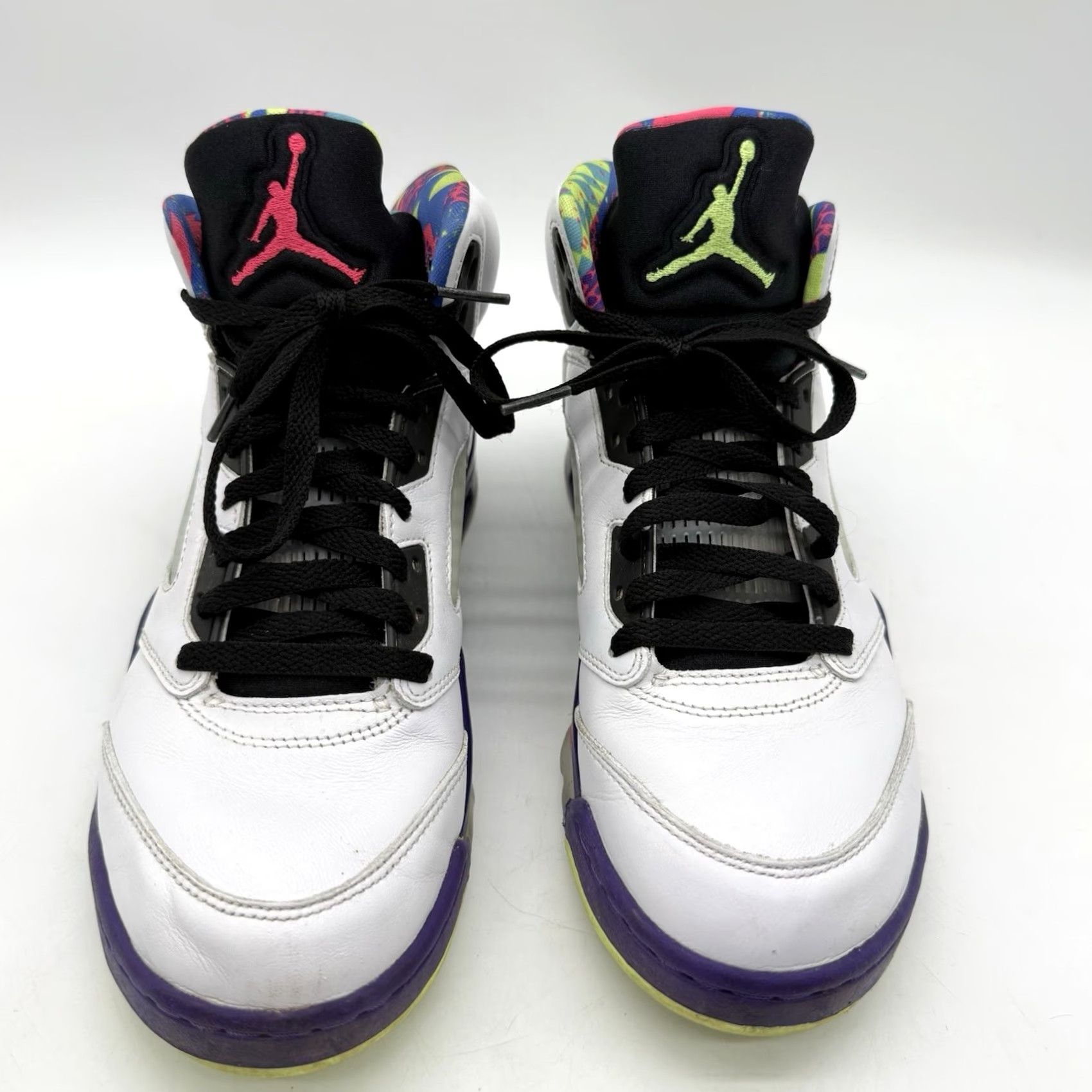 Jordan Brand Jordan 5 Retro Alternate Bel-Air Sneaker Men 8 White Nike Style: Air Jordan 5 Retro Bel-Air 90s Theme Shoes Mens Size US 9 / EU 42 - 2 Thumbnail