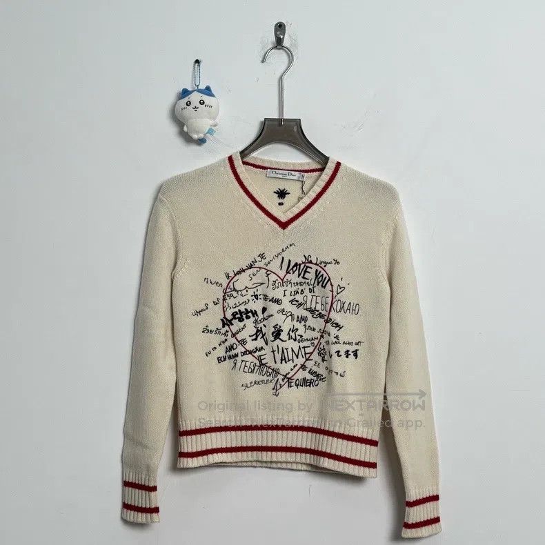 Dior Dior Valentine's Day limited edition sweater Size XXS / US 00 / IT 34 - 1 Thumbnail