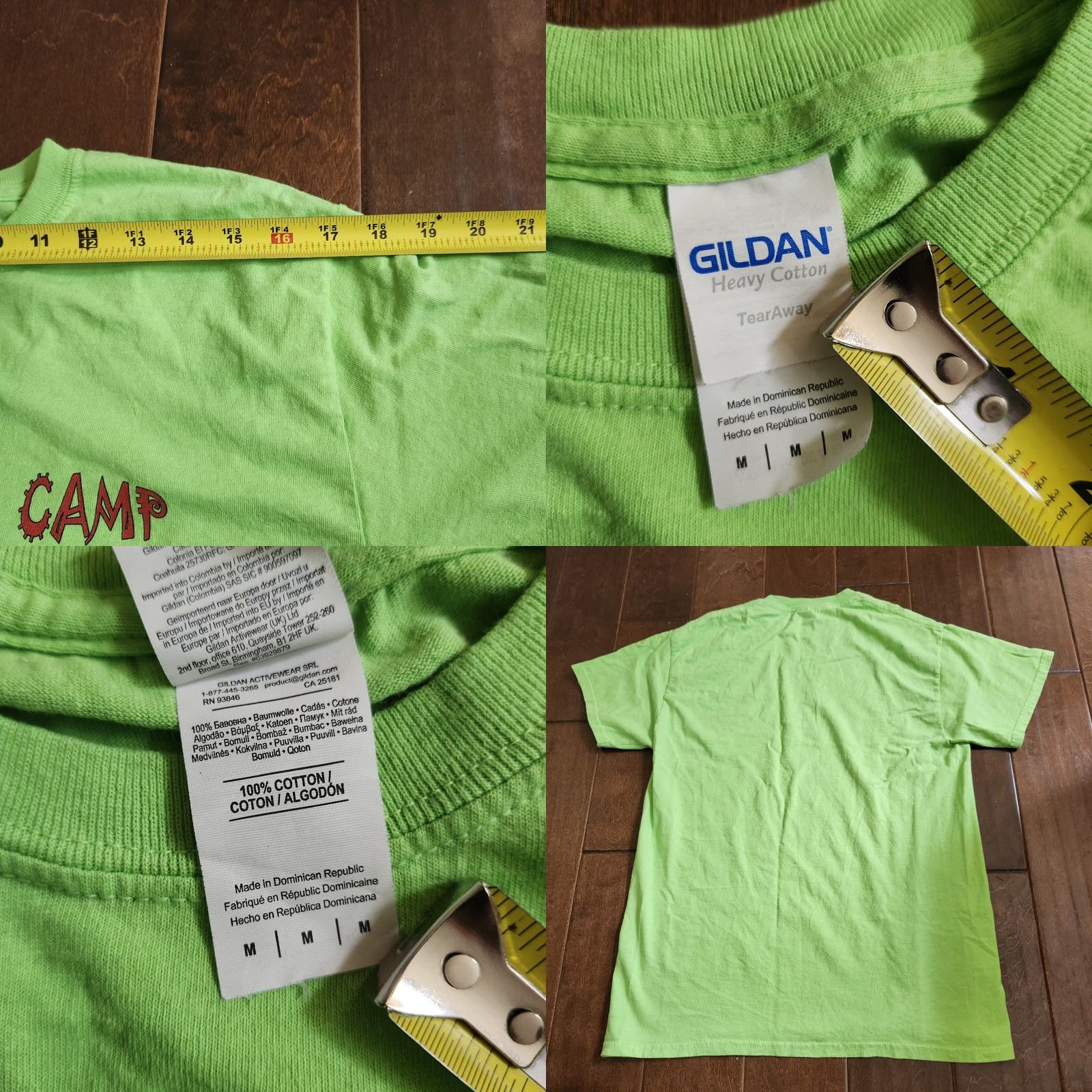 Gildan VINTAGE All Star Summer Care Camp? Size US M / EU 48-50 / 2 - 8 Thumbnail