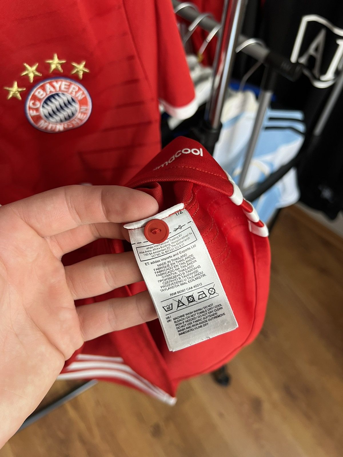 Adidas Jersey Adidas Bayern 2016/17 Müller #25 Vintage Size US M / EU 48-50 / 2 - 8 Thumbnail