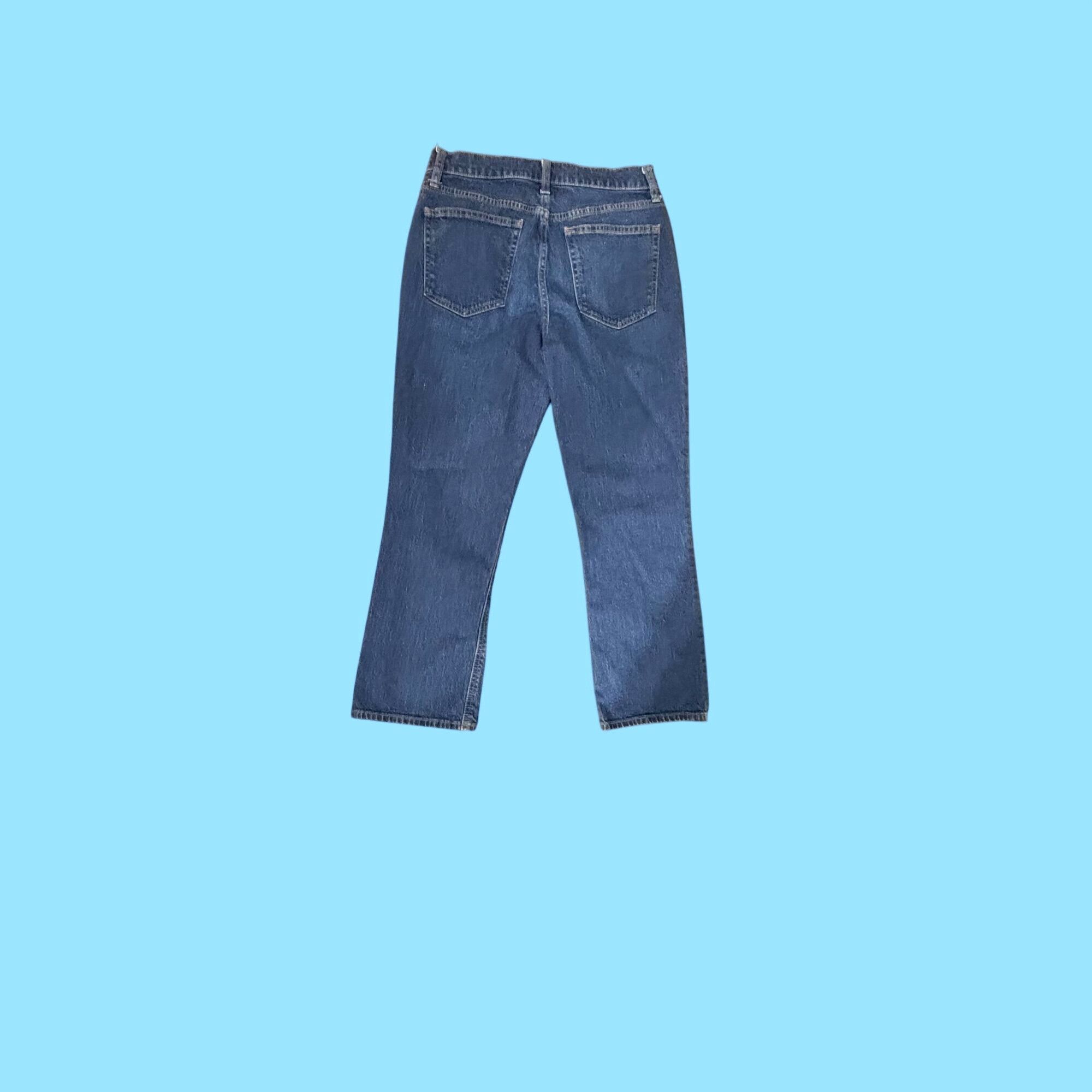 J.Crew J Crew BJ825 Mid‑Rise Flare Crop Jeans Women’s 27 Blue Denim Size 27" / US 4 / IT 40 - 2 Thumbnail