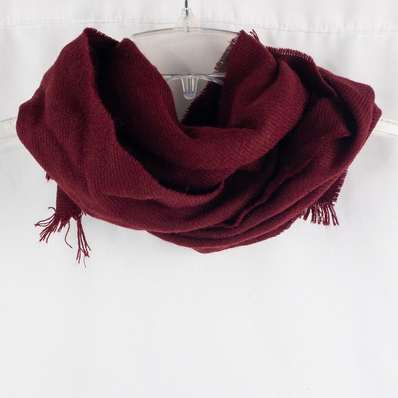 Other Beau Brummell Vintage Red Knit Scarf Mens Womens One Size Size ONE SIZE - 2 Thumbnail