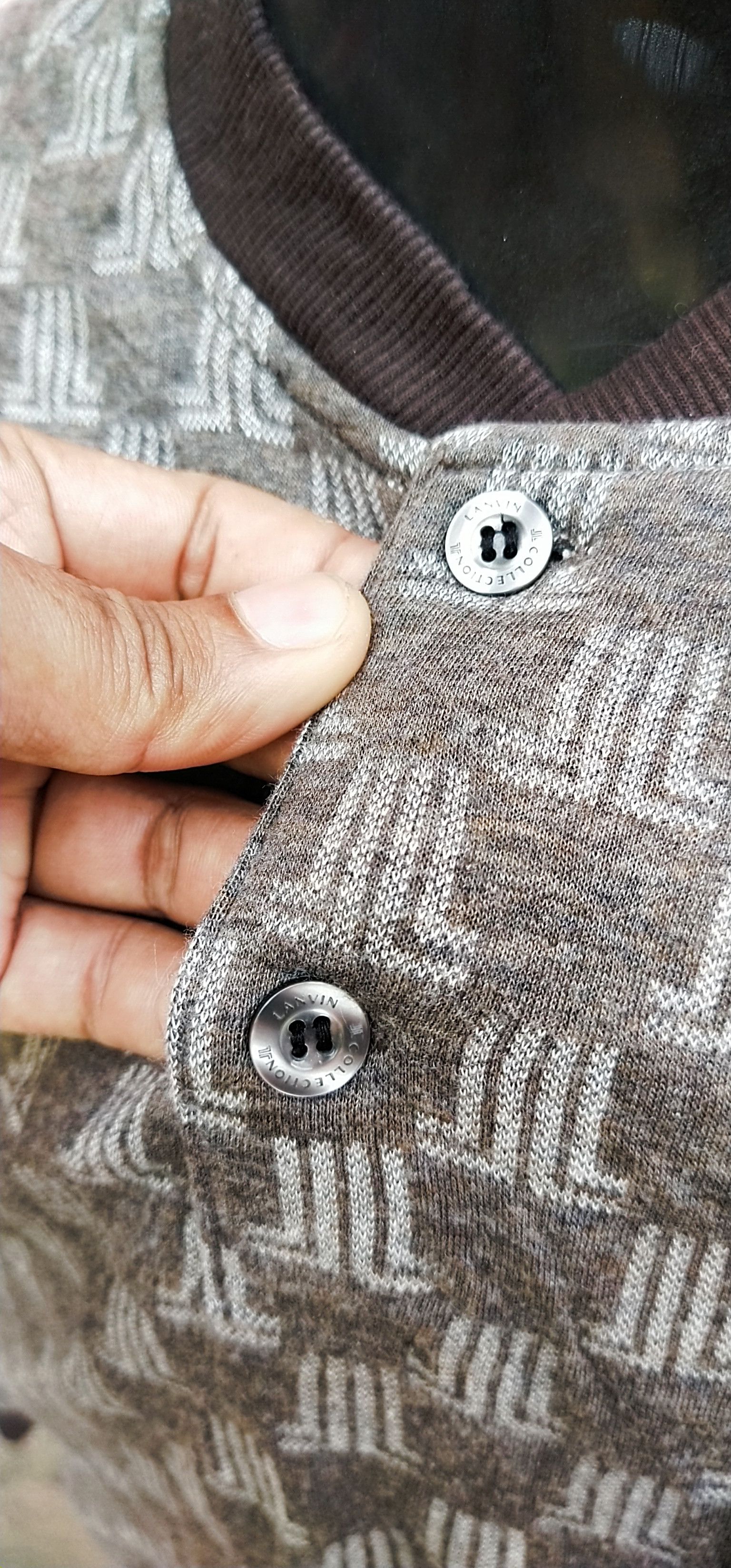 Designer × Lanvin Final Drop Lanvin Monogram Shirt M Size US M / EU 48-50 / 2 - 5 Thumbnail