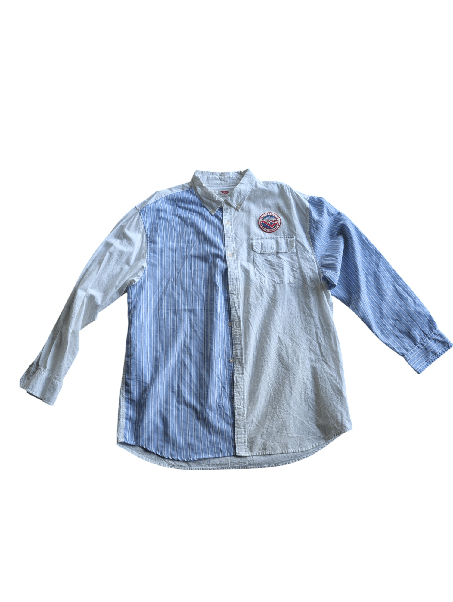 PONY × Vintage Vintage Pony New York City Panelled Button Shirt Size US XXL / EU 58 / 5 - 1 Thumbnail