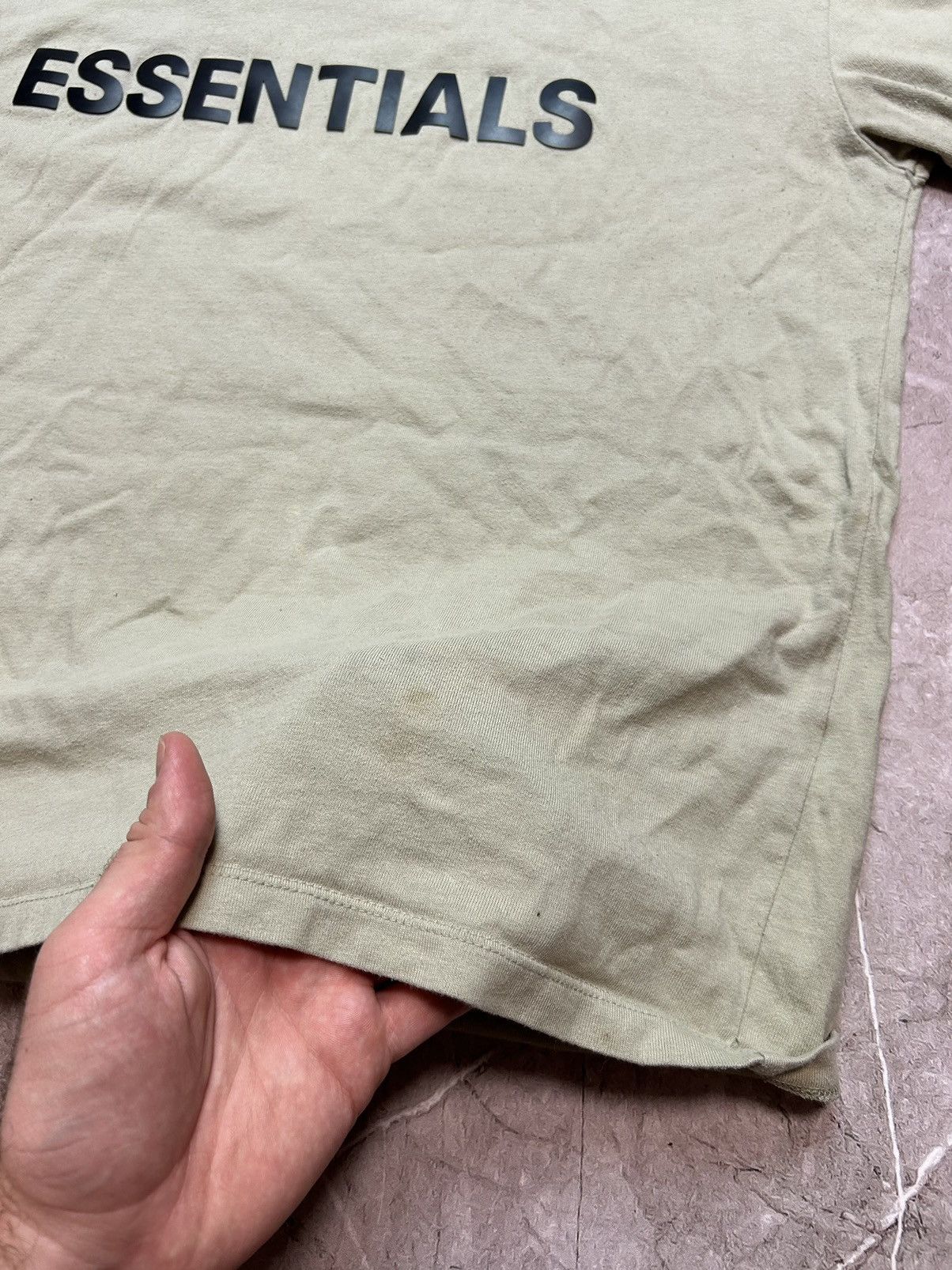 Designer × Essentials × Fear of God Essentials Fear of God Tee 3d Boxy Oversized T-Shirt Size US M / EU 48-50 / 2 - 4 Thumbnail