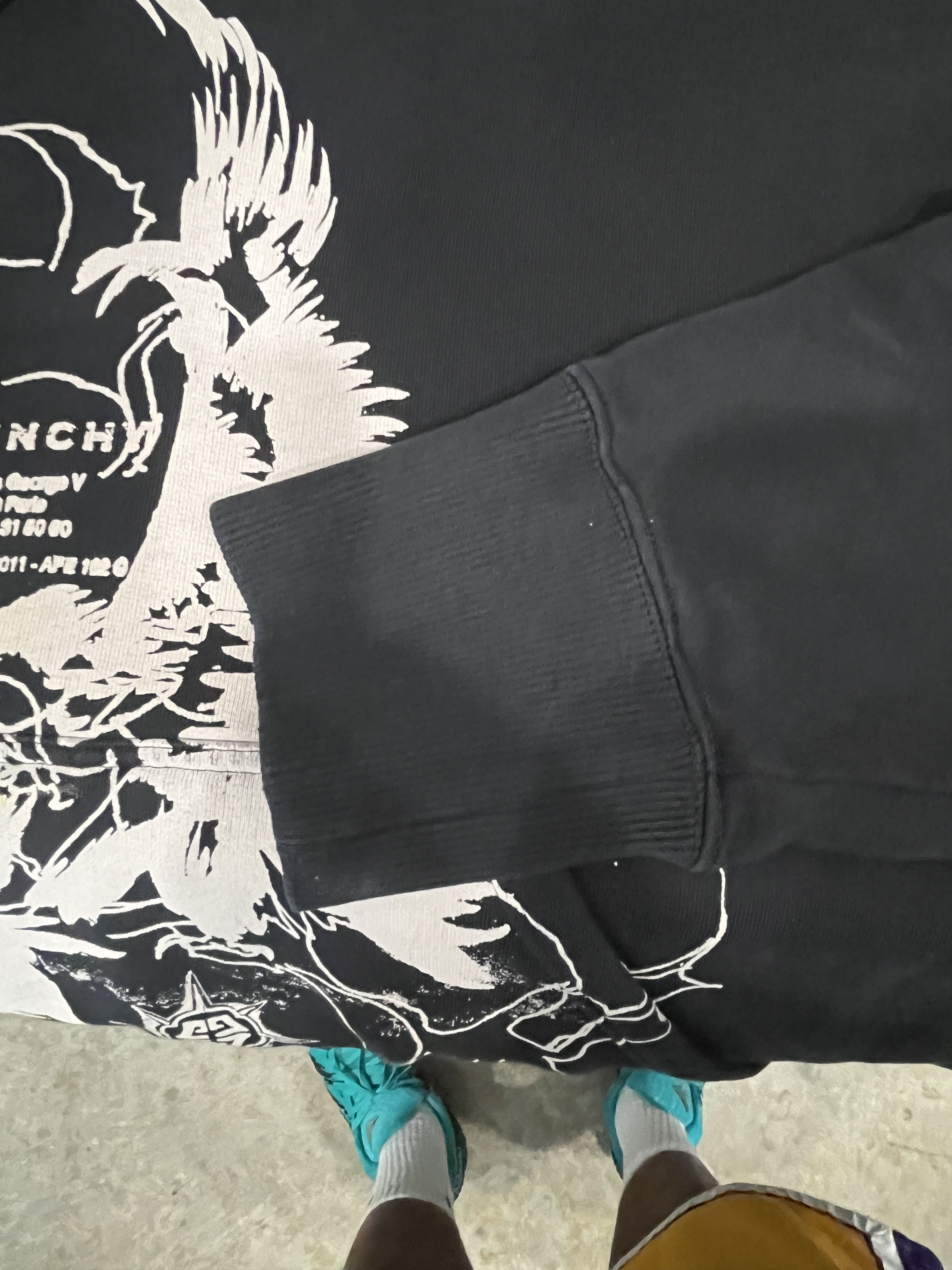 Givenchy Givenchy FW21 Barbed Wire Eagle Gothic Destroy Lonely Hoodie Size US M / EU 48-50 / 2 - 8 Thumbnail