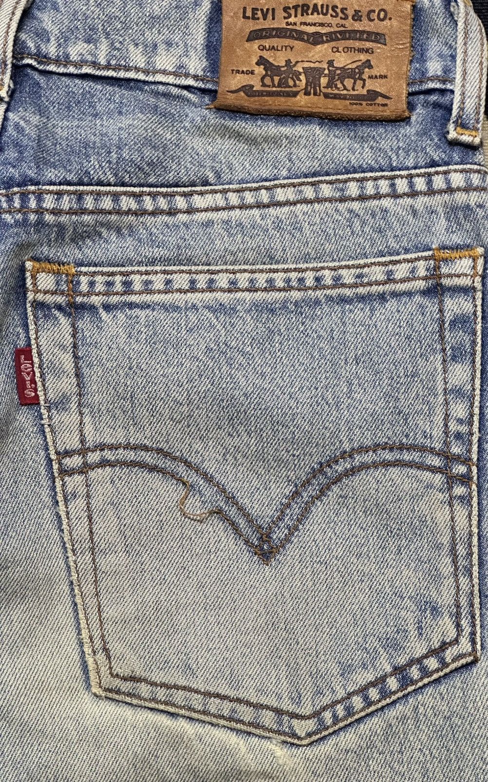 Japanese Brand Levi's Vintage Jeans With Distressed Loose Style and Faded Size US 28 / EU 44 - 7 Thumbnail