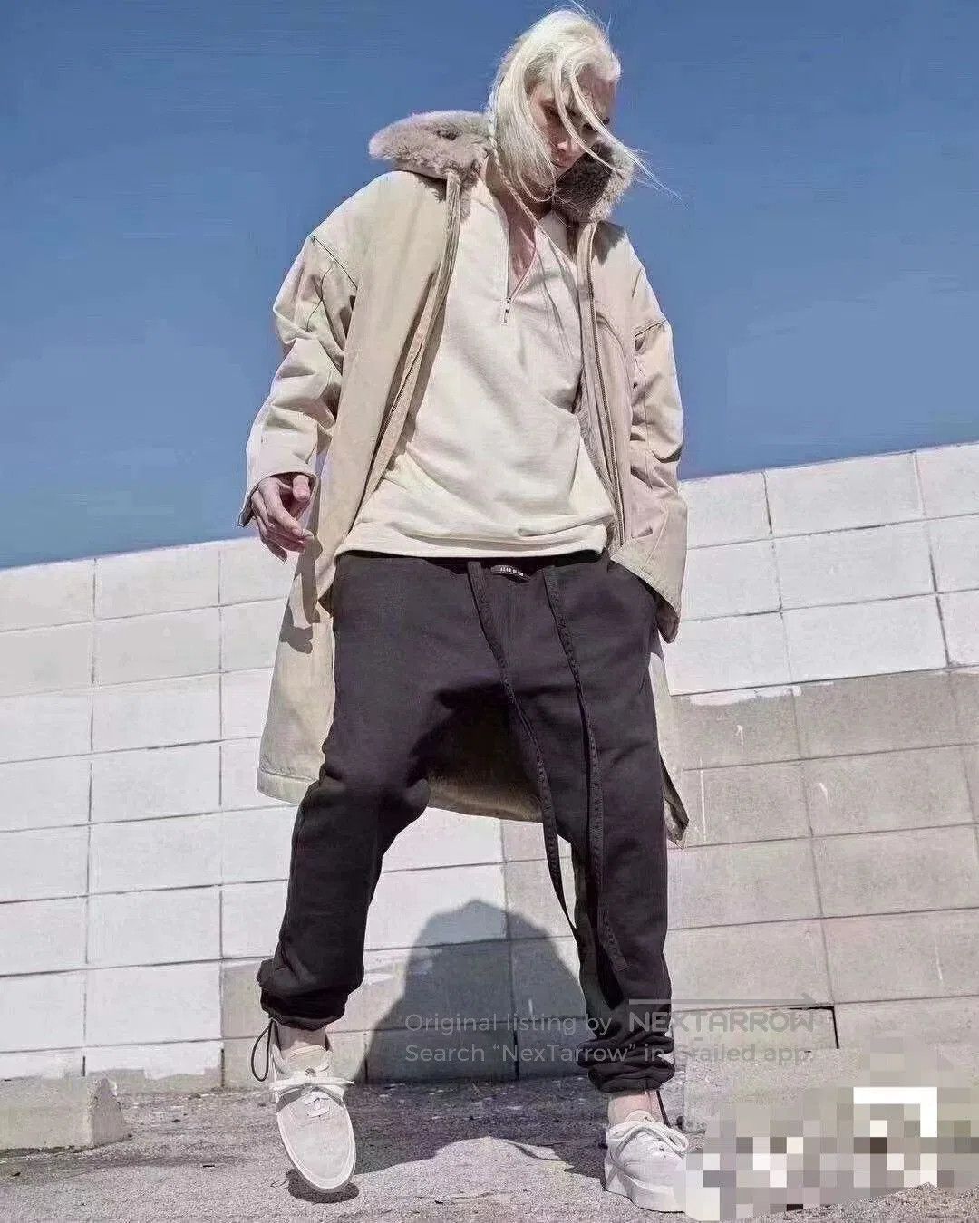Fear of God Fear of God 6th Half Zip Short. Size US L / EU 52-54 / 3 - 5 Thumbnail