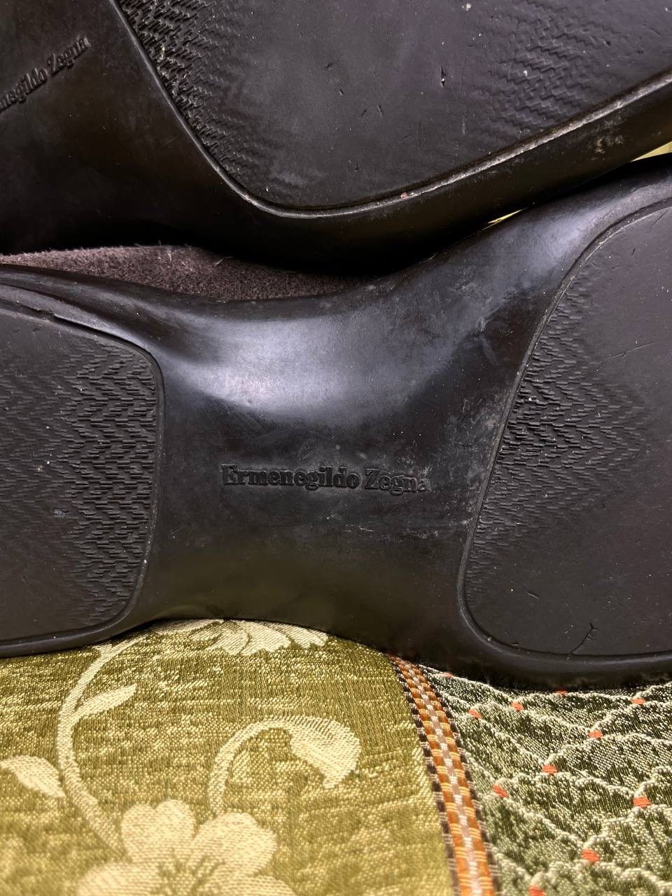 Ermenegildo Zegna Vintage Ermenegildo Zegna Suede Manchester Boots 43 Size US 10 / EU 43 - 6 Thumbnail