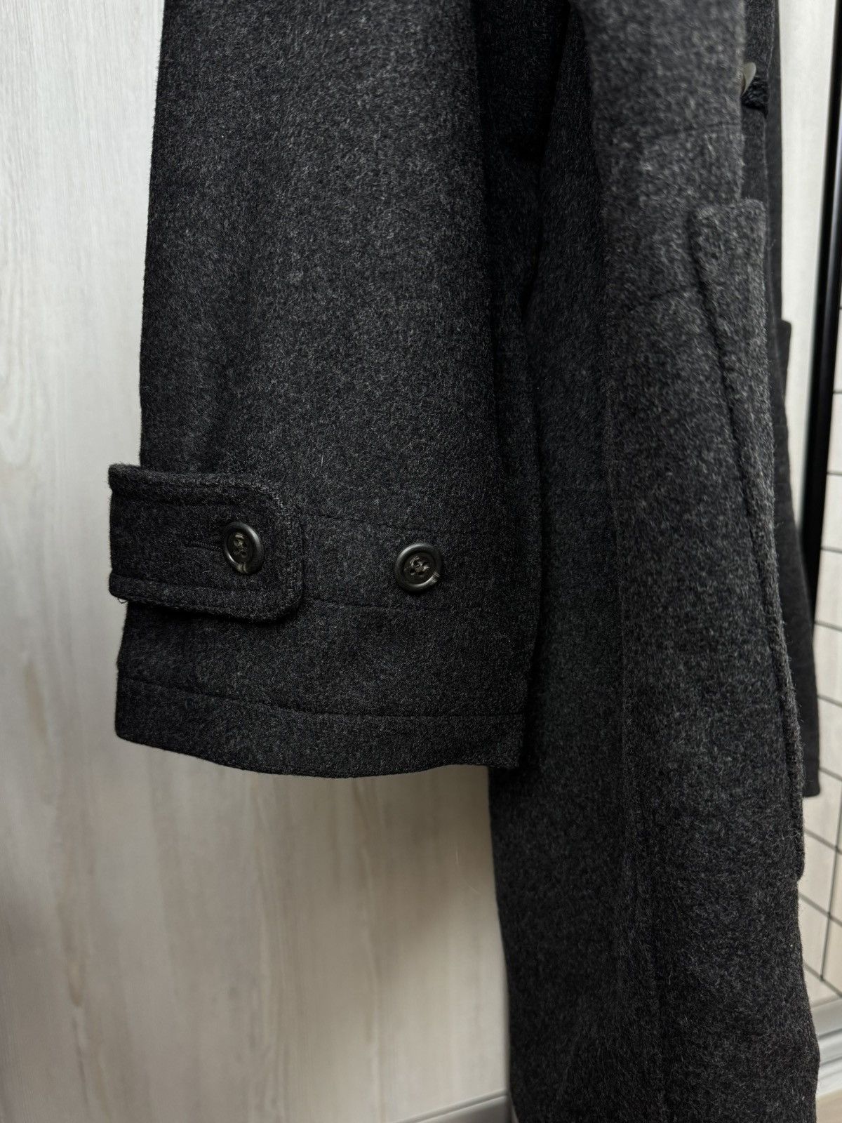 Polo Ralph Lauren Polo Ralph Lauren Double-Faced wool grey vintage duffle coat Size US L / EU 52-54 / 3 - 12 Thumbnail