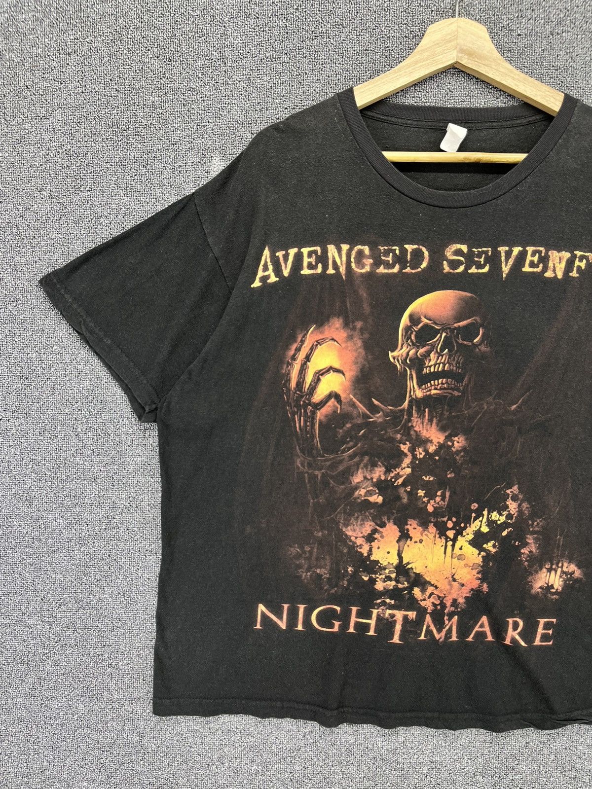 Band Tees Avenged Sevenfold Punk Rock Band Tees T Shirts Size US L / EU 52-54 / 3 - 3 Thumbnail