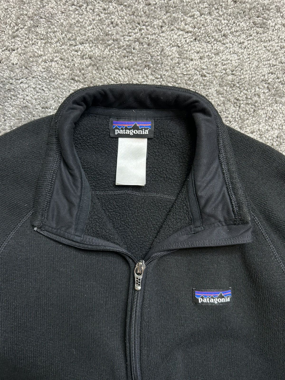 Patagonia Vintage 90s Patagonia Better Sweater Zip Up Black Size US M / EU 48-50 / 2 - 5 Thumbnail