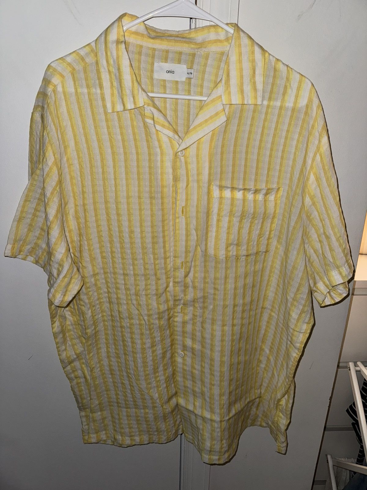 Onia Onia XL Camp Collar Shirt Size US XL / EU 56 / 4 - 1 Thumbnail