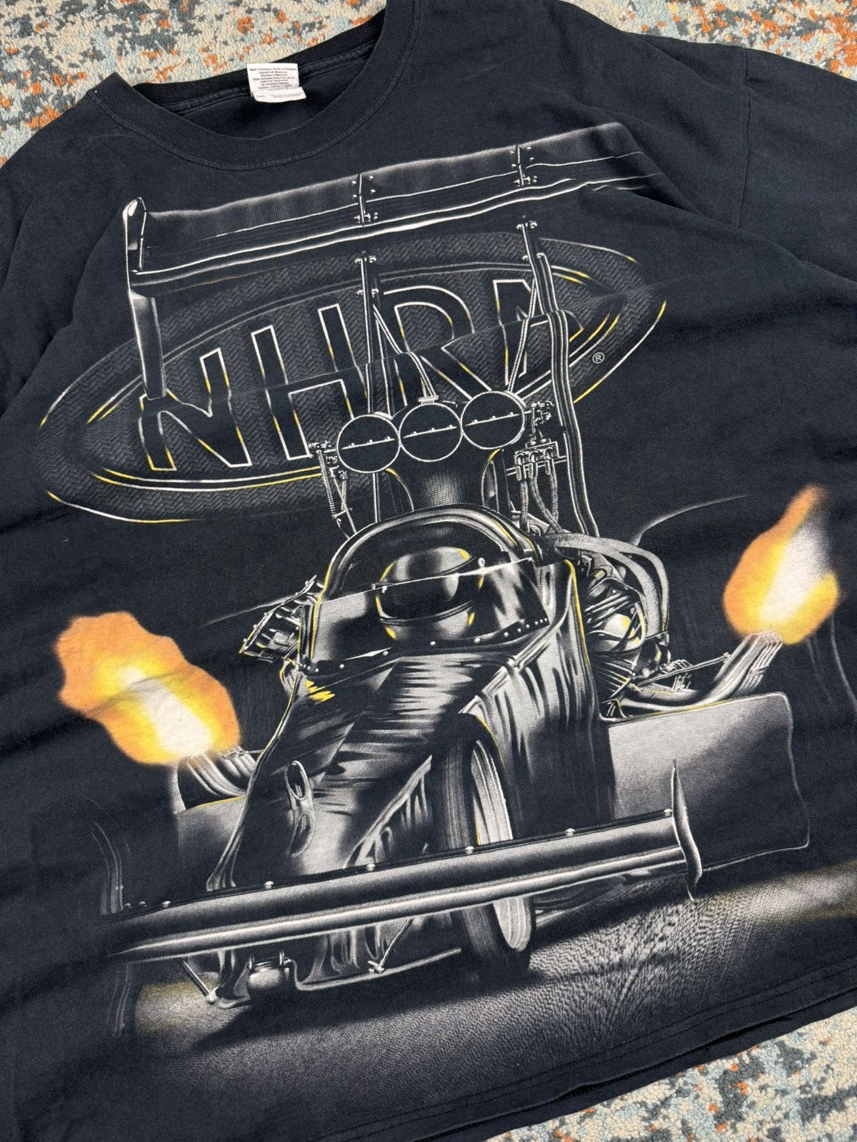 Vintage Vintage NHRA Dragster all over print tee Size US XXL / EU 58 / 5 - 9 Thumbnail