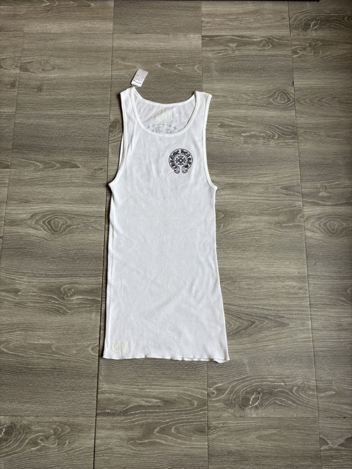 Chrome Hearts Chrome Hearts White Horseshoe Tank Top Size US XL / EU 56 / 4 - 3 Thumbnail