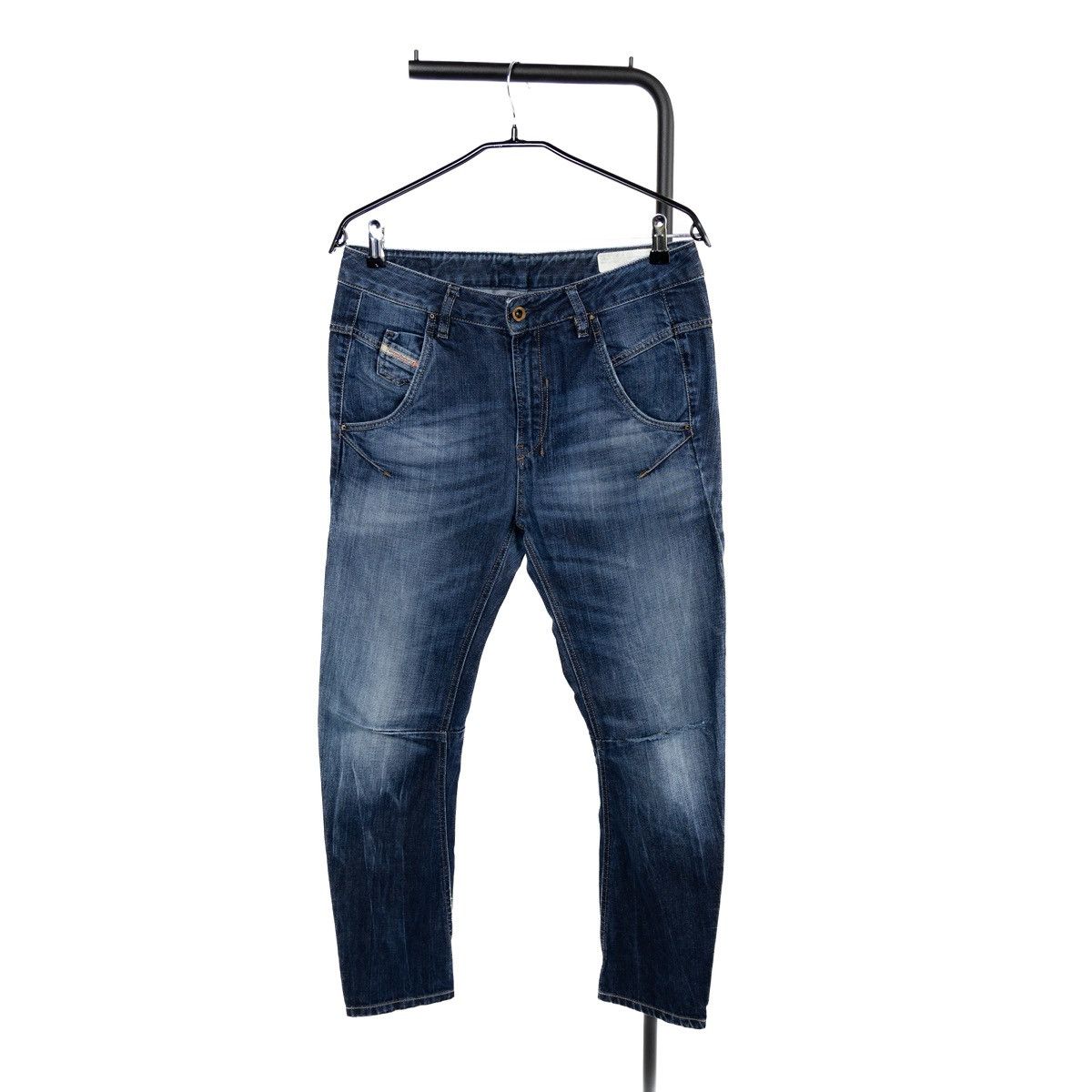 Diesel Diesel Fayza Women Dark Blue Jeans Relaxed Fit Tapered Denim Size 30" / US 8 / IT 44 - 1 Thumbnail