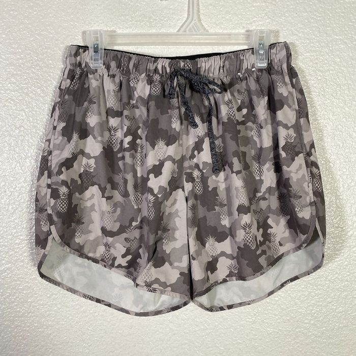 Chubbies Chubbies Shorts Mens XL Gray Gym Training Running Liner Camo ...