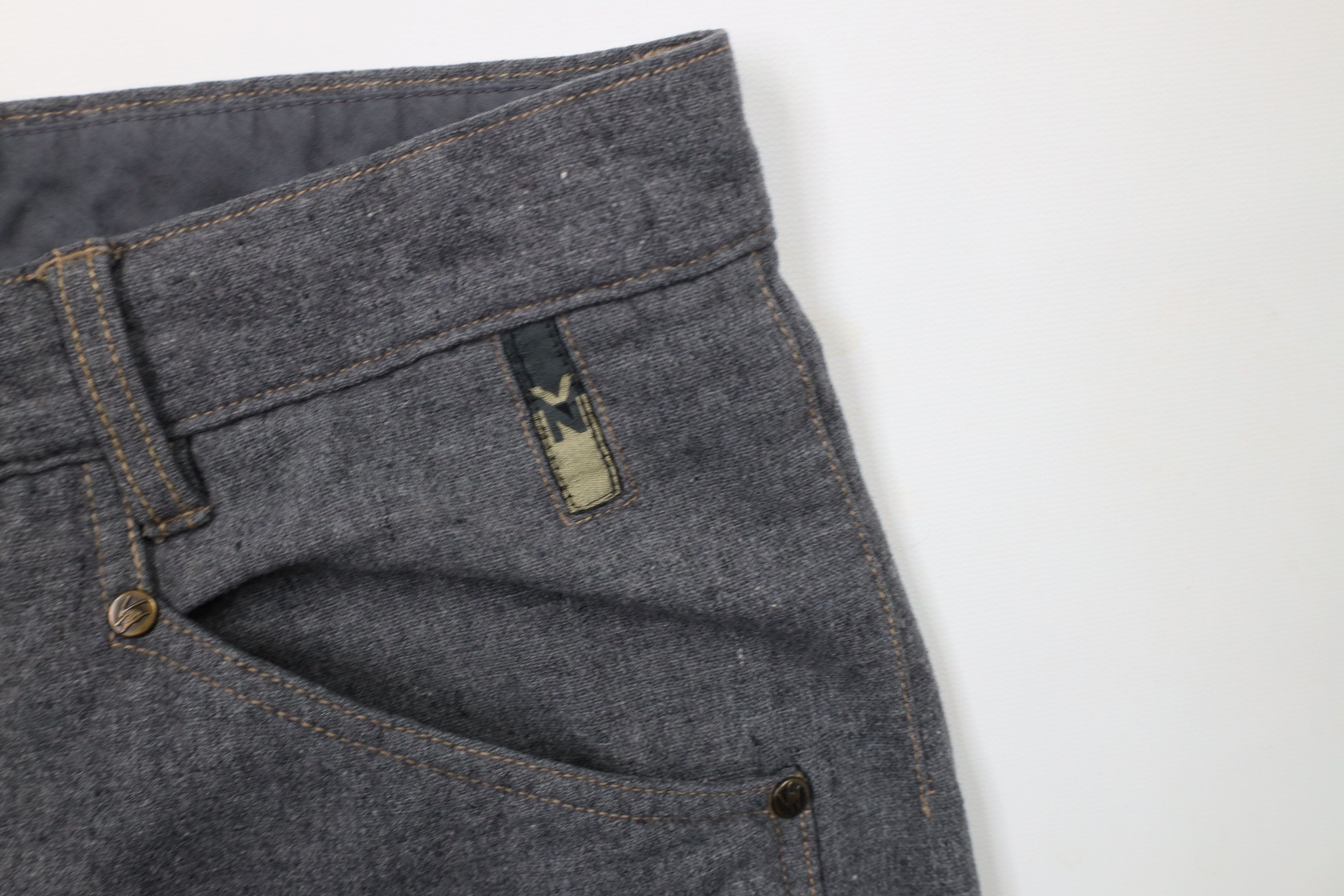 Vintage Vintage 90s Streetwear Baggy Fit Wide Leg Pants Gray Size US 36 / EU 52 - 7 Thumbnail