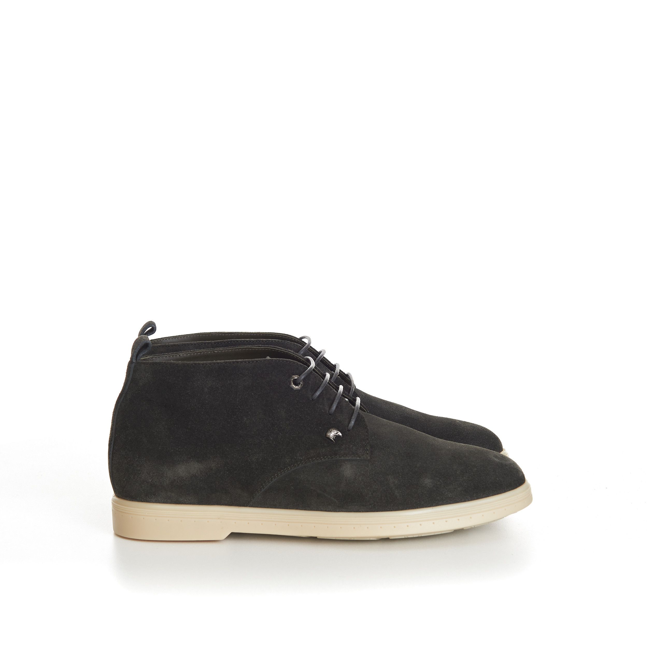Stefano Ricci Military Green Suede Lace Up Chukka Boots With Rubber Soles Size US 8.5 / EU 41-42 - 8 Thumbnail