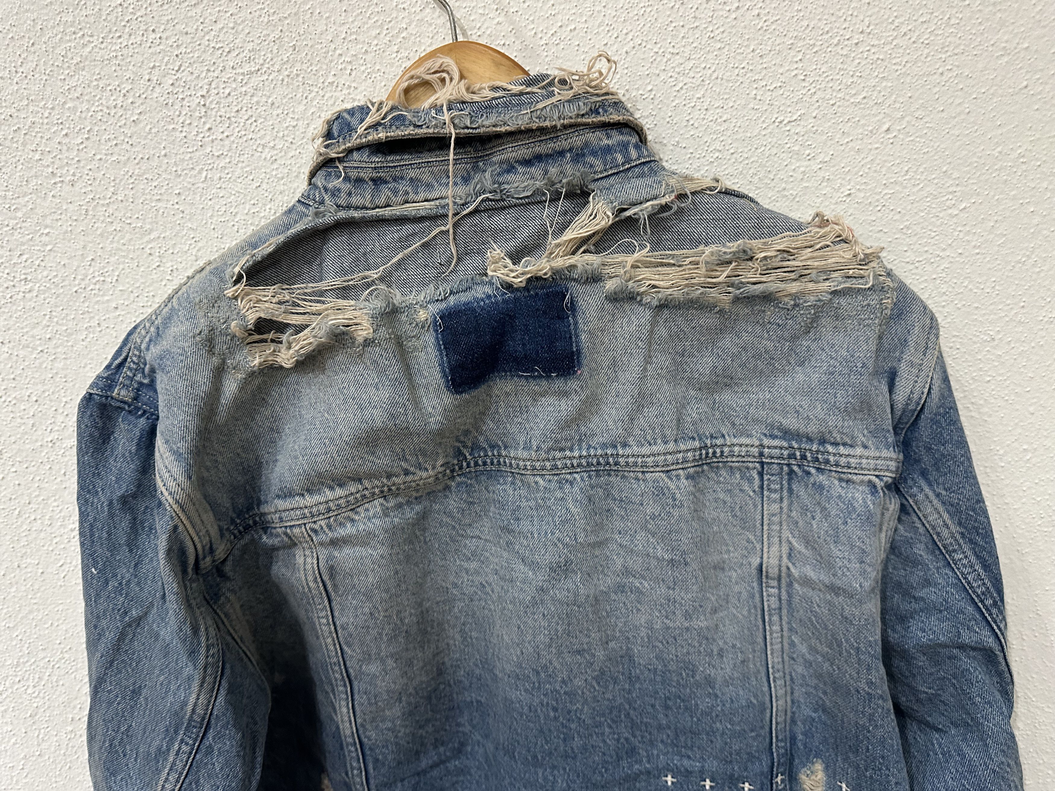 Ksubi Ksubi Heritage Repair Denim Jacket Small Size US S / EU 44-46 / 1 - 4 Thumbnail