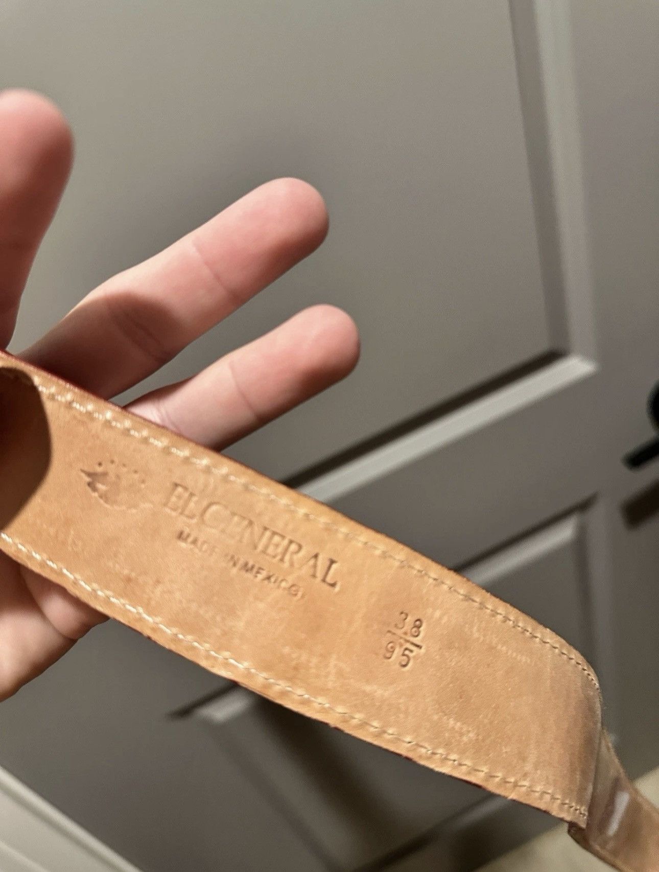 Other Mens crocodile cowboy belt Size 38 - 6 Thumbnail