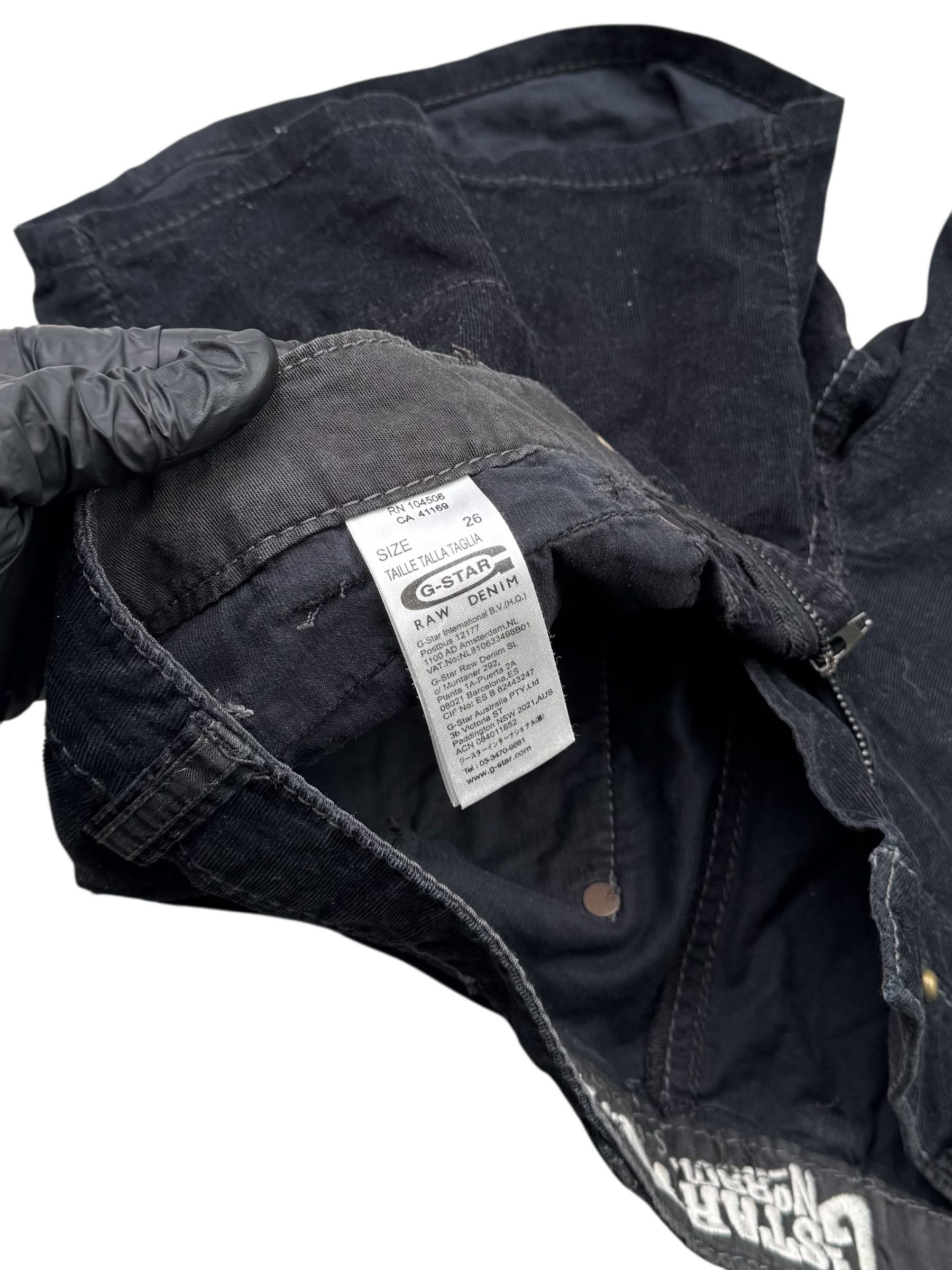 G-Star G-Star Vintage Mini Shorts (V9) Size 26" / US 2 / IT 38 - 5 Thumbnail