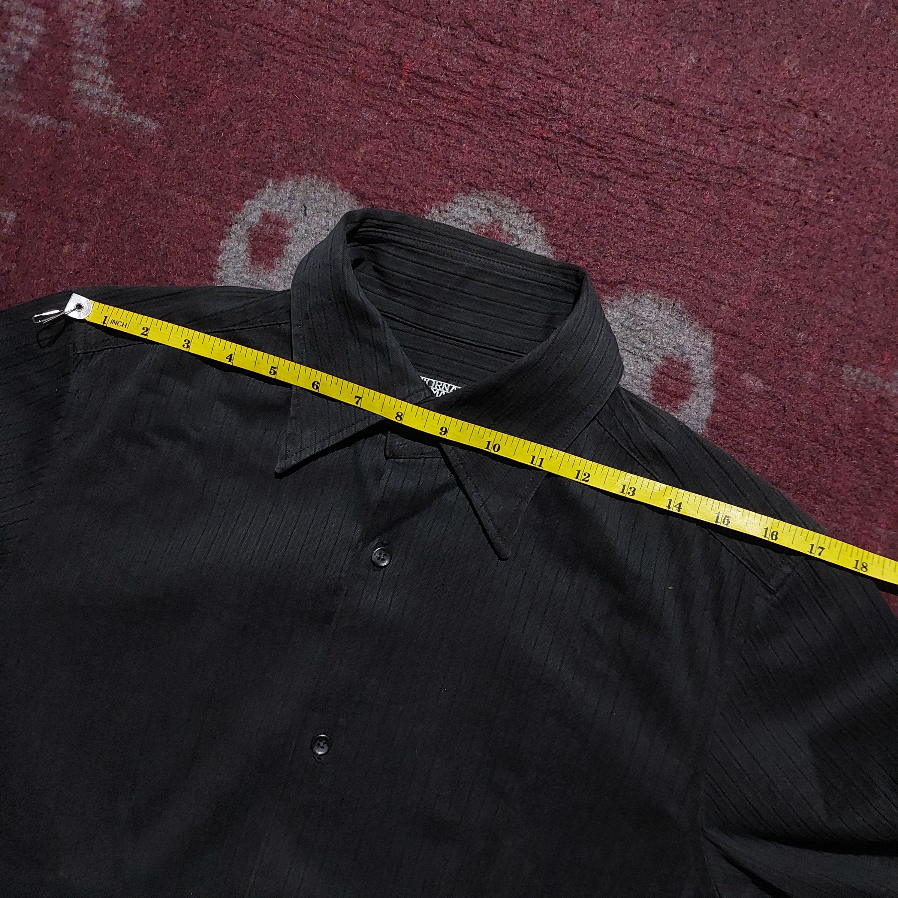 Tornado Mart Tornado Mart japan black L/s shirt Size US L / EU 52-54 / 3 - 11 Thumbnail