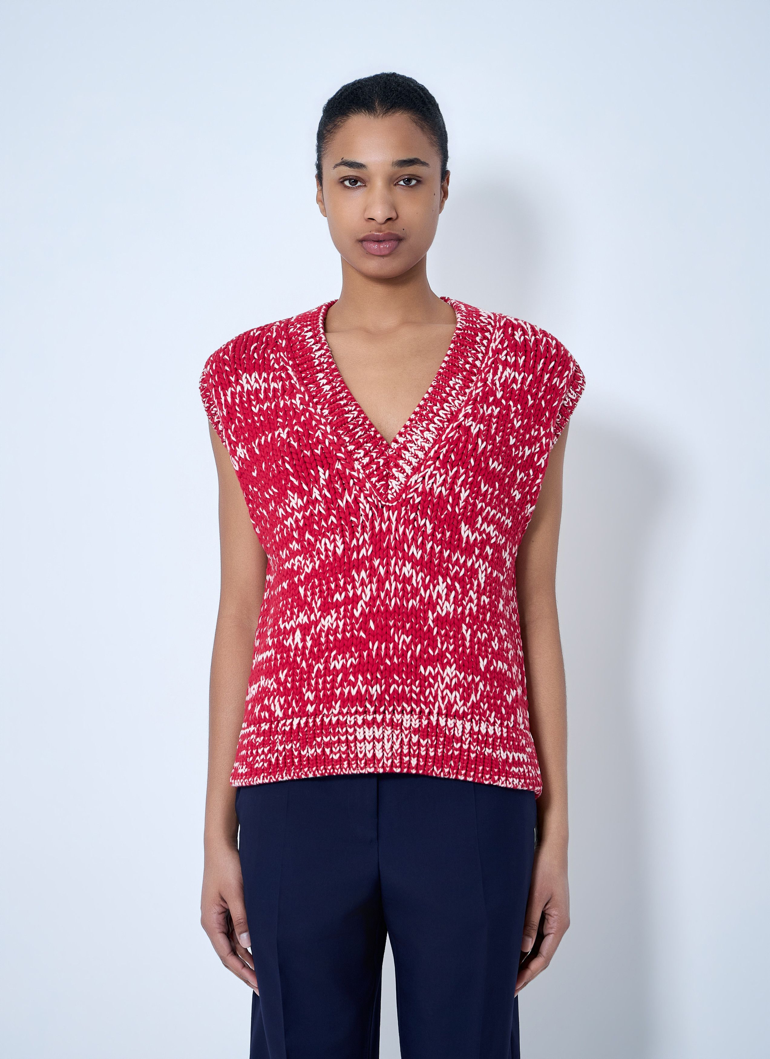 Dries Van Noten Sleeveless Knit Top Size S / US 4 / IT 40 - 1 Thumbnail