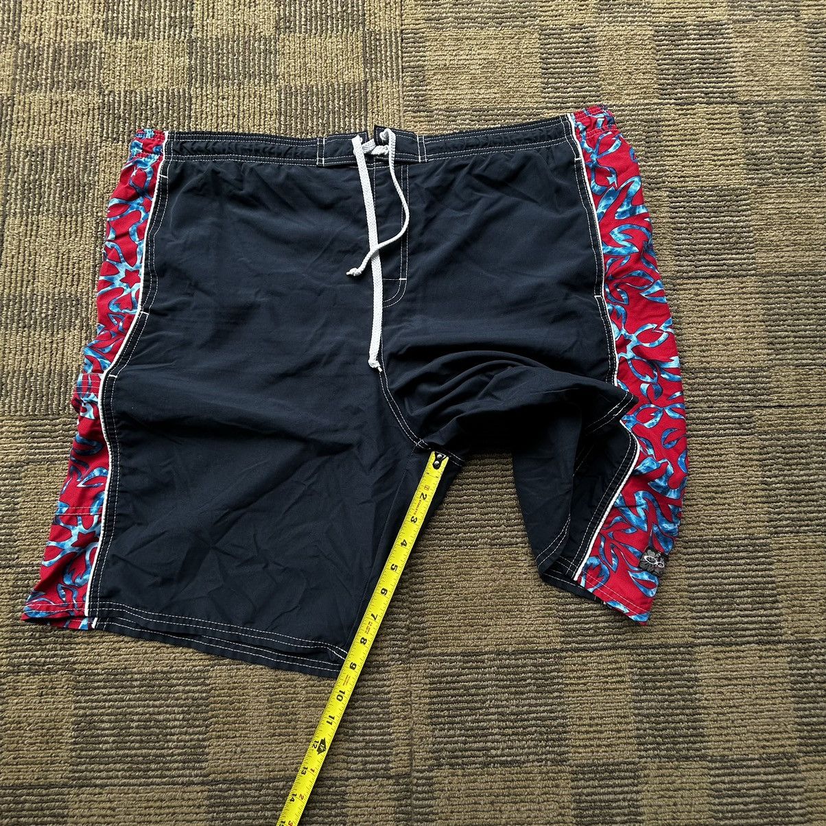 Ocean Pacific Vtg 90’s OP Ocean Pacific Red/ Blue Surf Swim Board Shorts Size US 38 / EU 54 - 7 Thumbnail