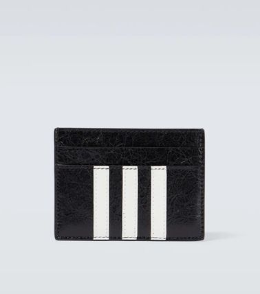 Balenciaga o1srvl11e0224 Size: OS Card Holder in Black & White Size ONE SIZE - 1 Thumbnail