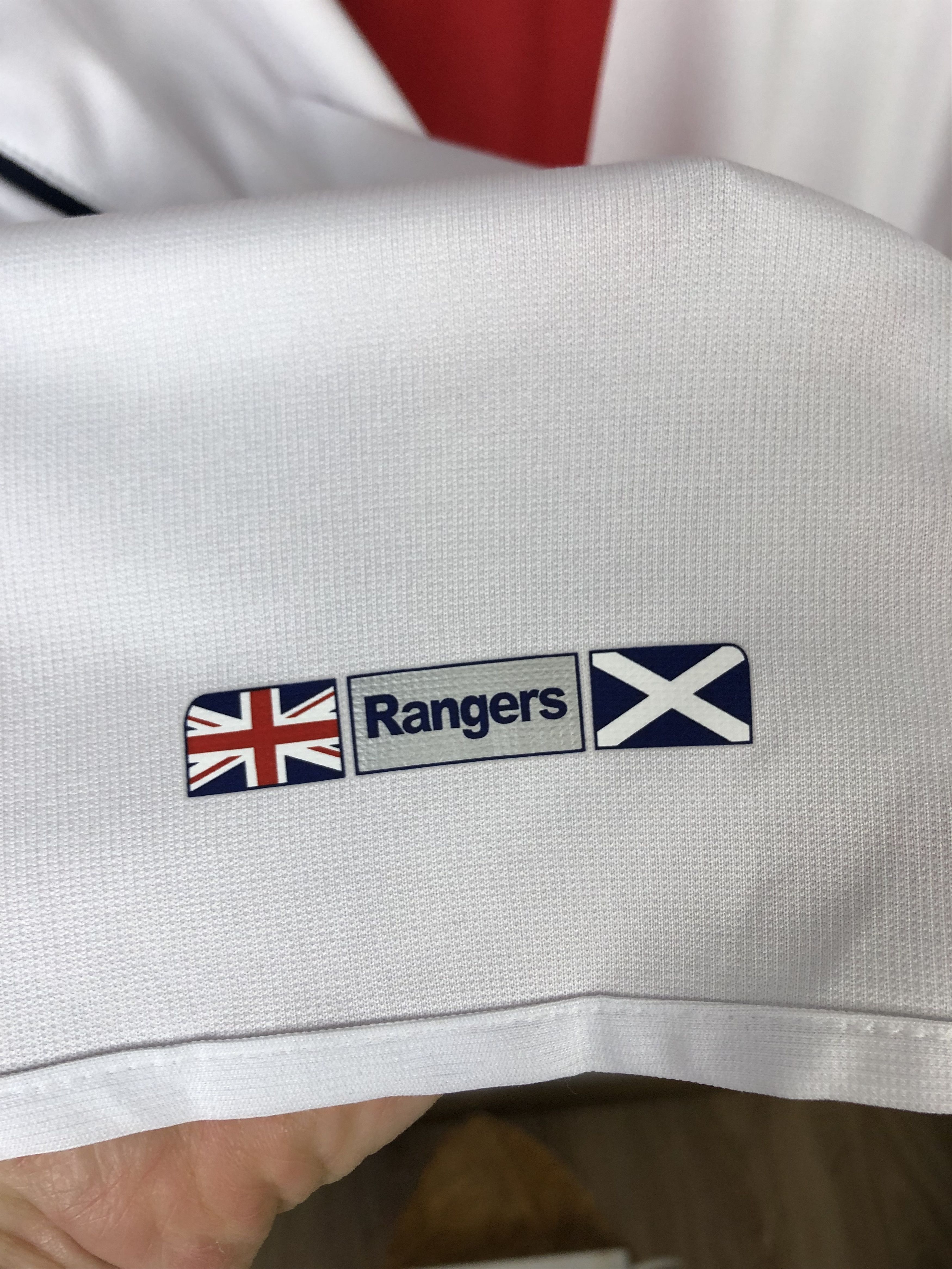 Umbro Glasgow Rangers football shirt 2005 Soccer Umbro Long Sleeve Size US XL / EU 56 / 4 - 5 Thumbnail